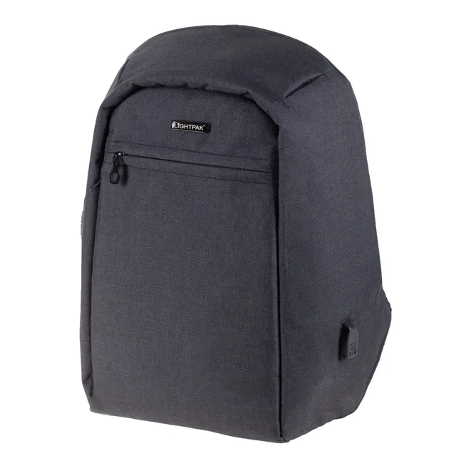 lightpak-safebag-rucksack-anthrazit-laptop-15-zoll-usb image 1