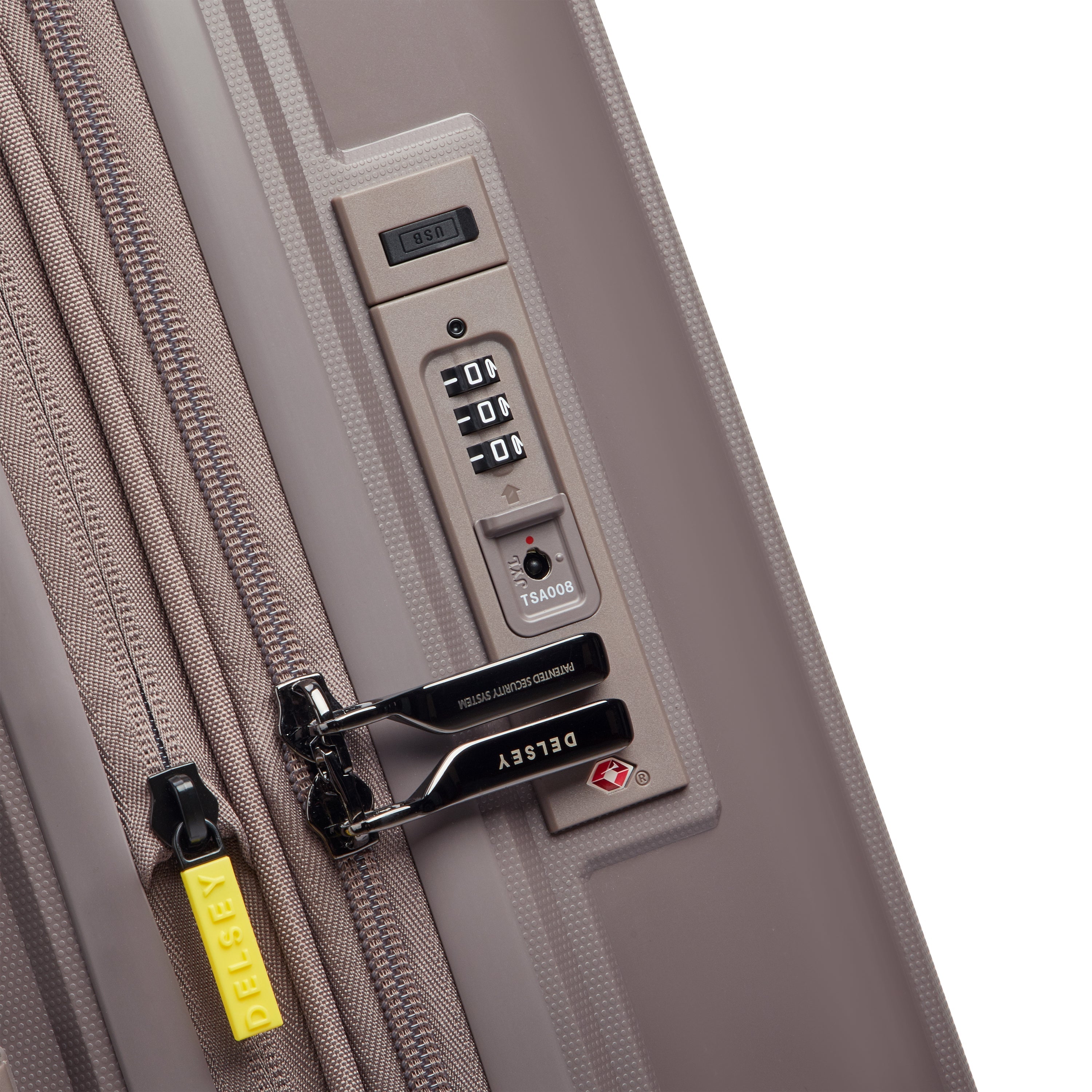 delsey-belmont-plus-lutece-kabinenkoffer-55-cm-braun-erweiterbar image 5