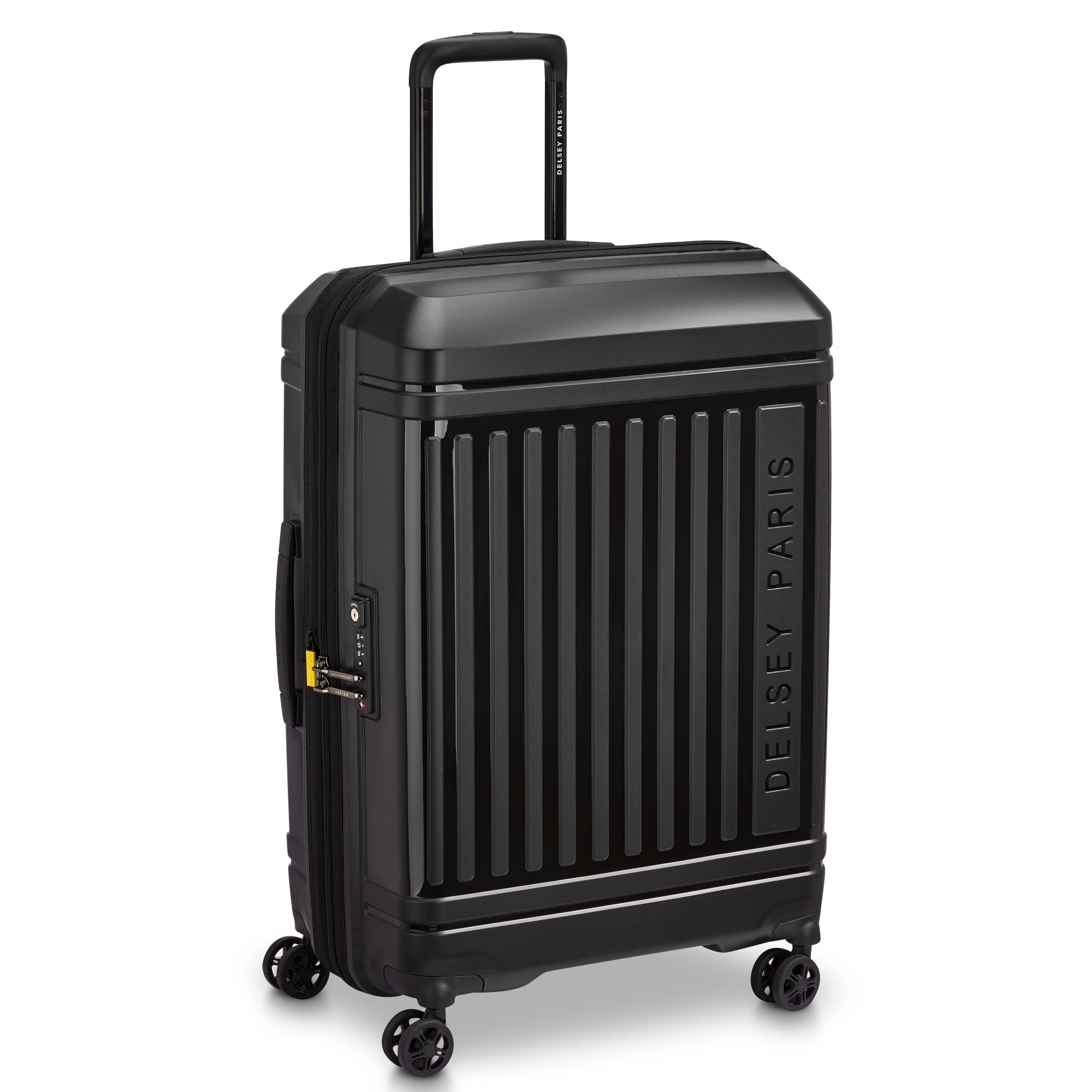 delsey-lutece-se-koffer-68-cm-erweiterbar-schwarz-mittel image 2