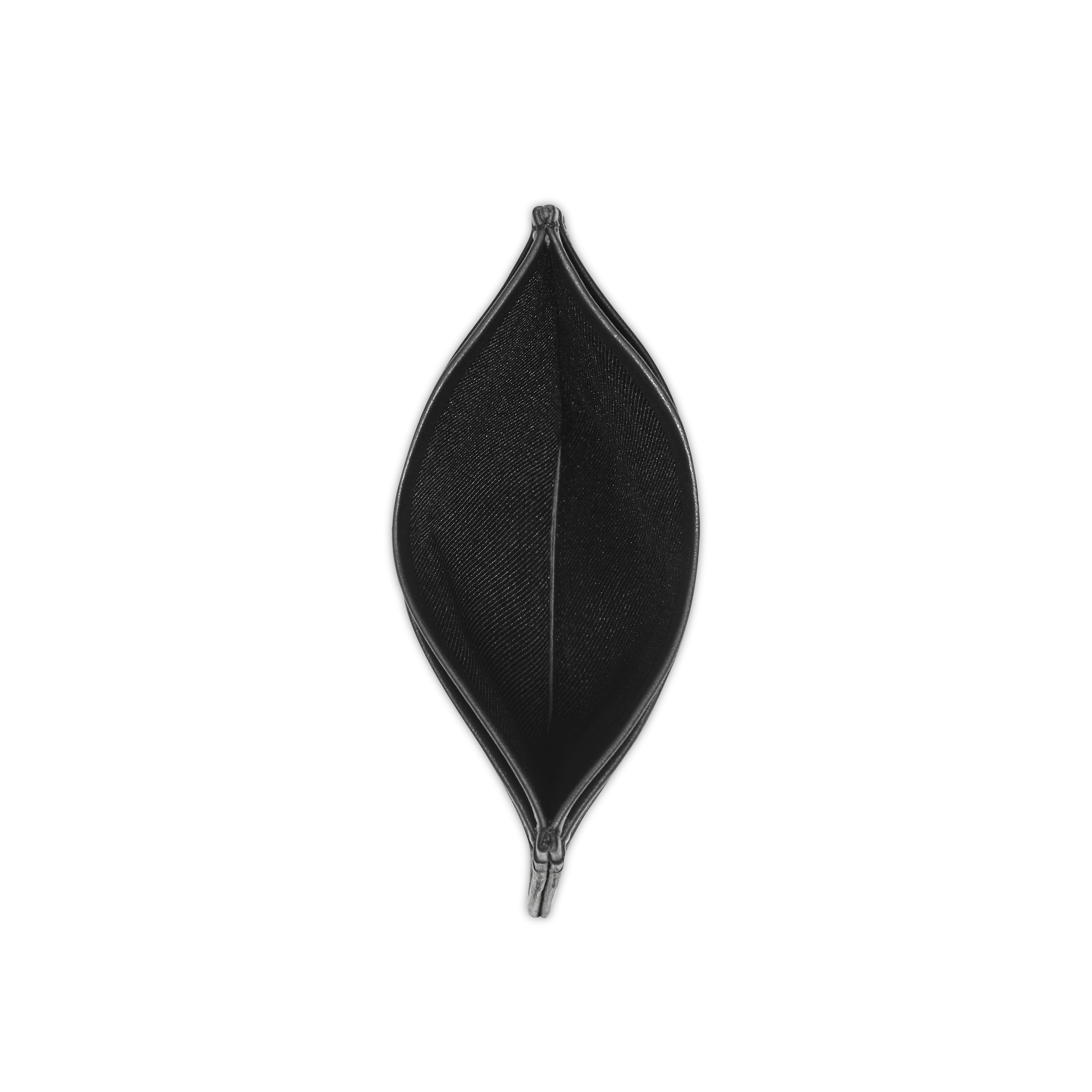 delsey-le-cuir-grain-kartenetui-leder-schwarz-klein image 3