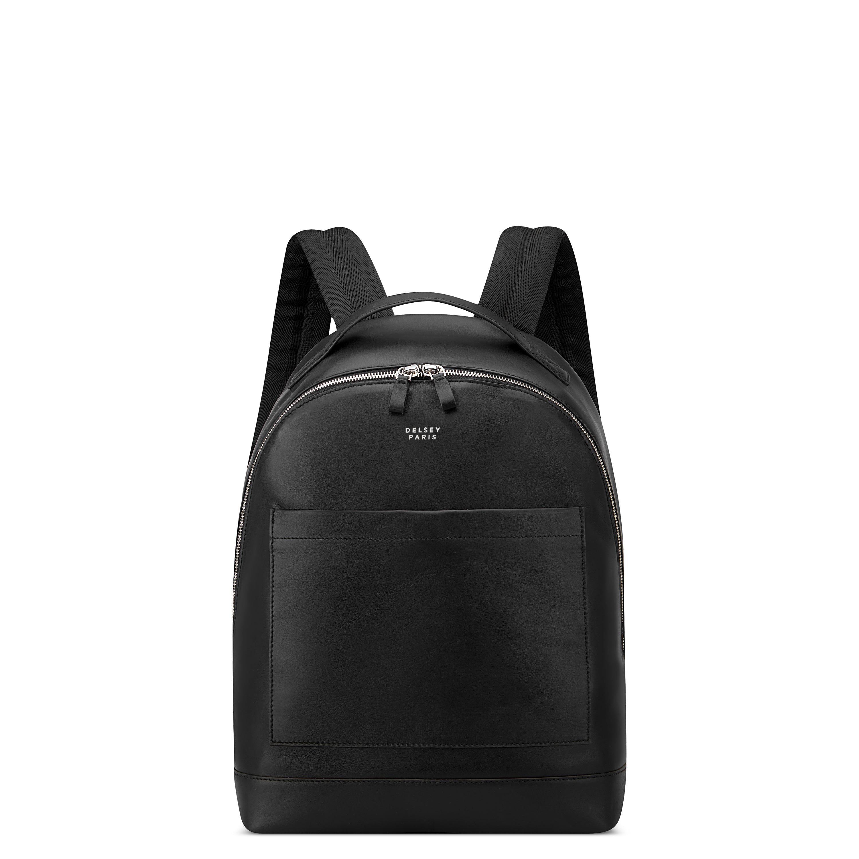 delsey-le-cuir-lisse-rucksack-schwarz-21-6-l-leder image 1