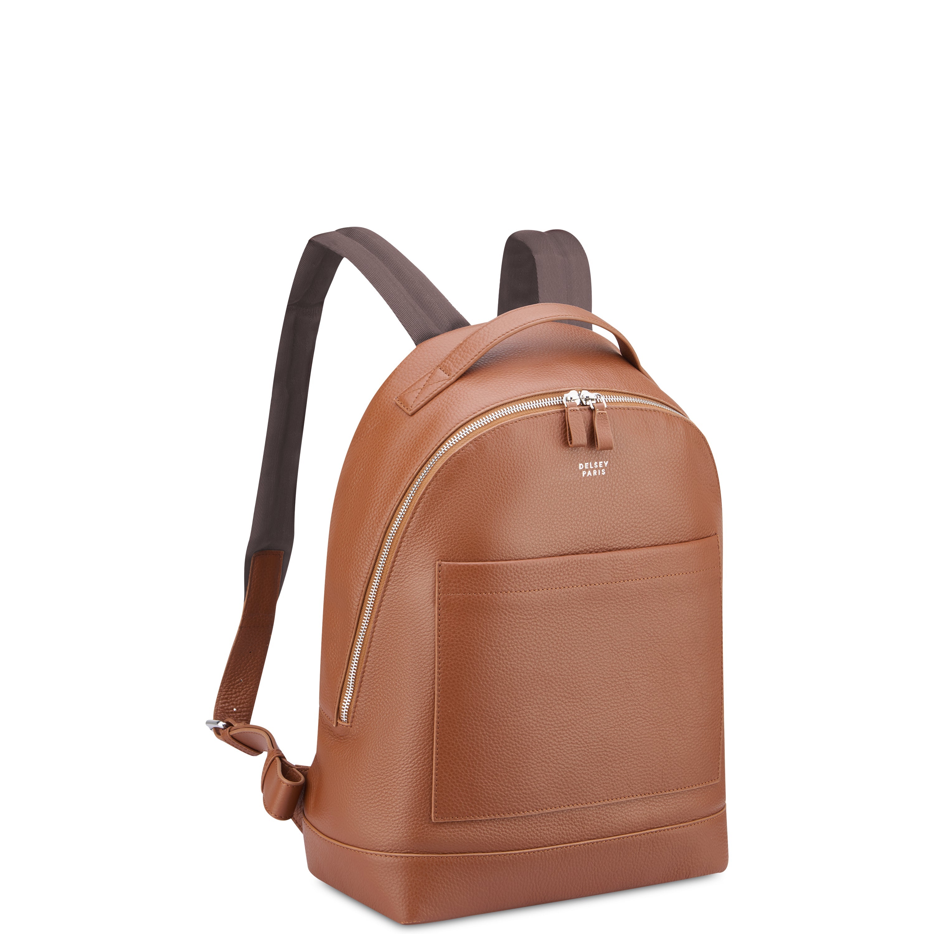 delsey-le-cuir-lisse-rucksack-21l-leder-cognac image 2