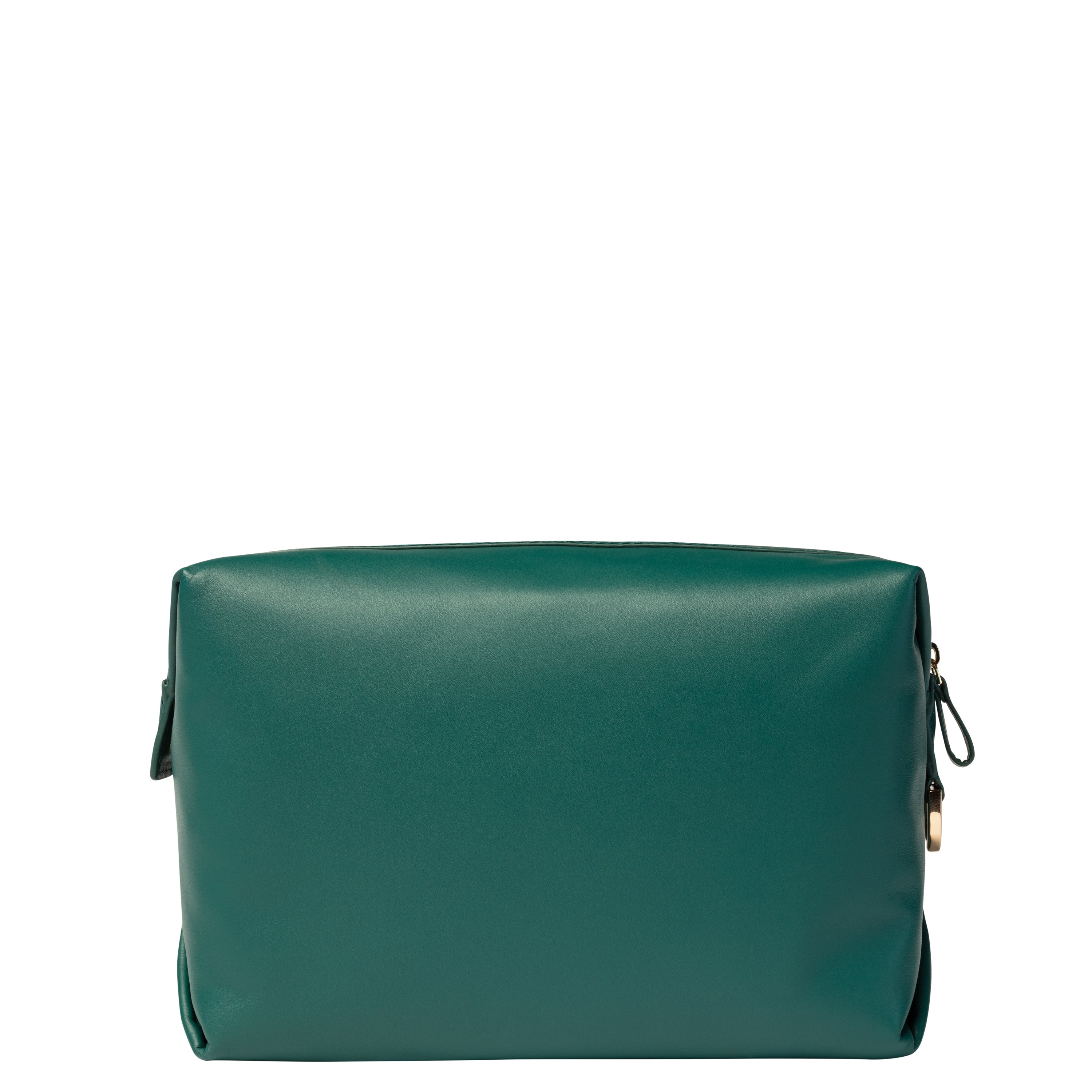 delsey-le-cuir-lisse-kulturtasche-green-leder image 4