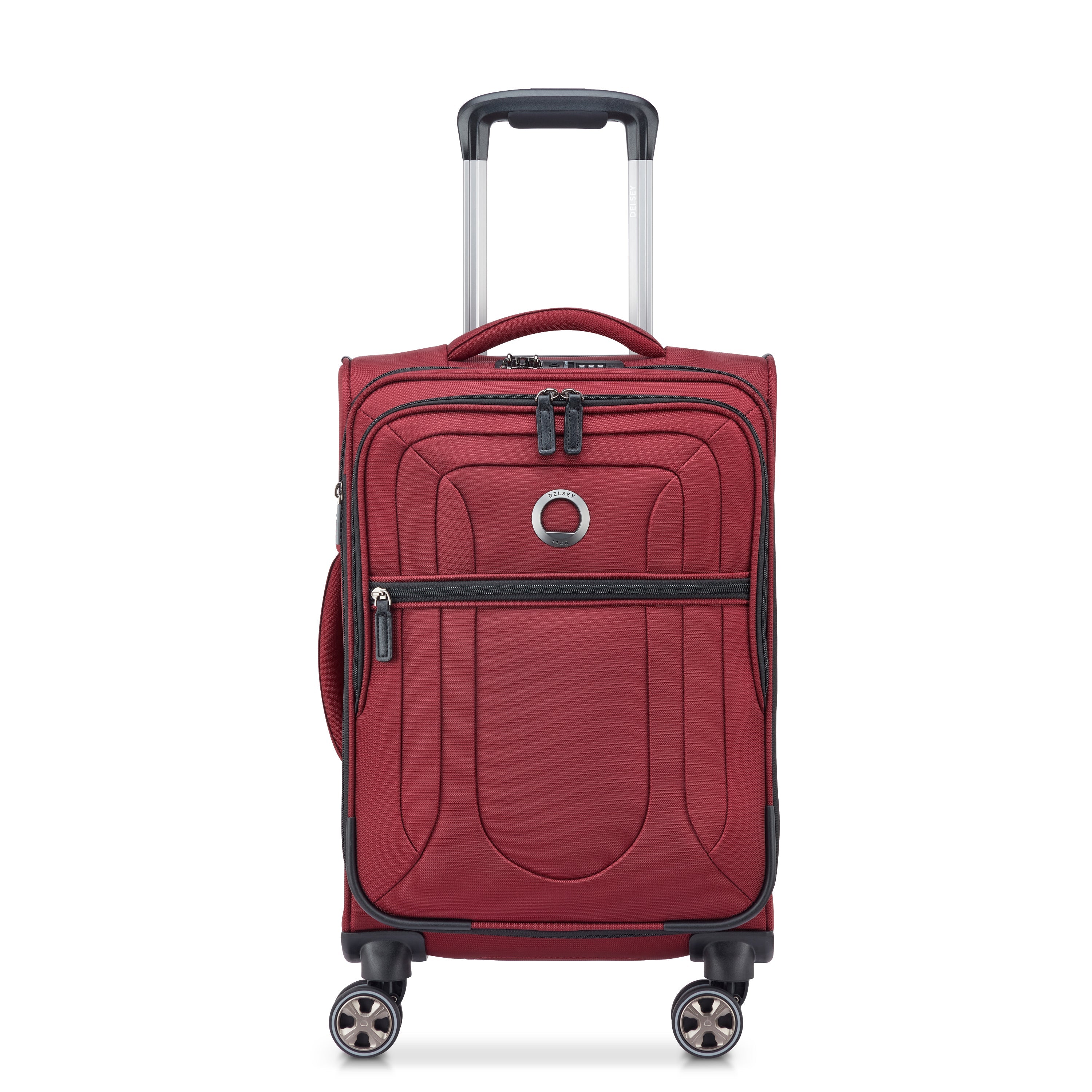 delsey-shadow-dlx-kabinenkoffer-55cm-bordeaux-erweiterbar image 3
