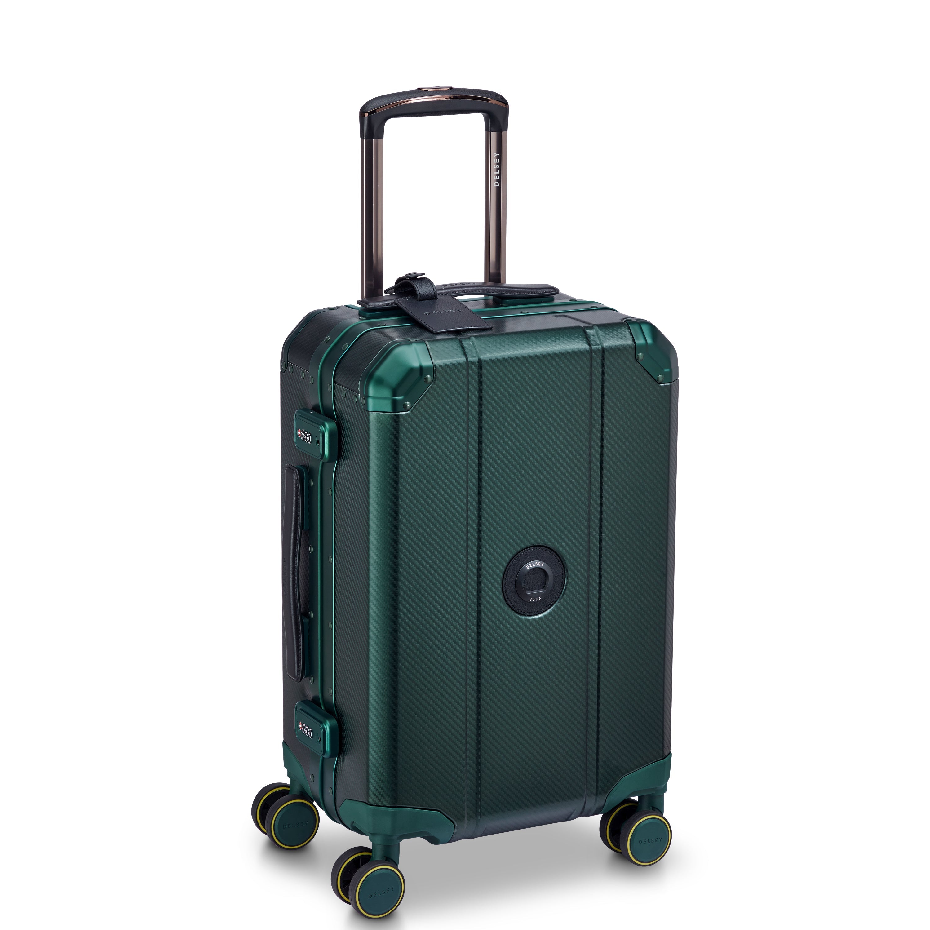 delsey-alu-r-aluminium-kabinenkoffer-55-cm-gr-n image 2