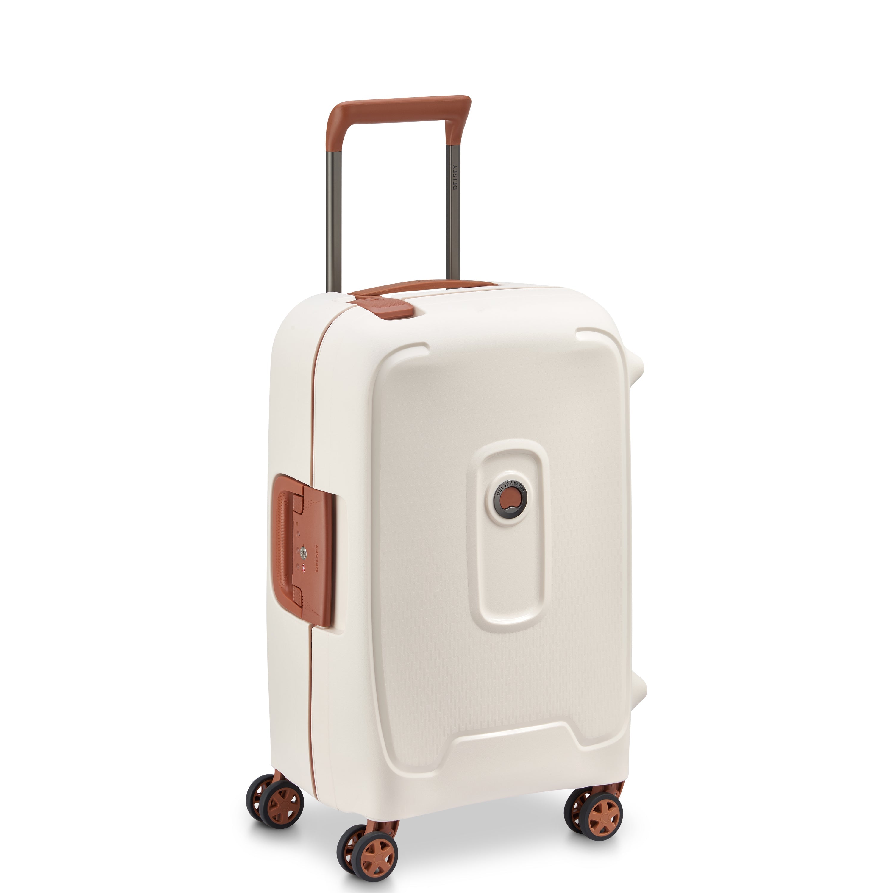 delsey-moncey-kabinenkoffer-55-cm-beige-hartschale-leicht image 2
