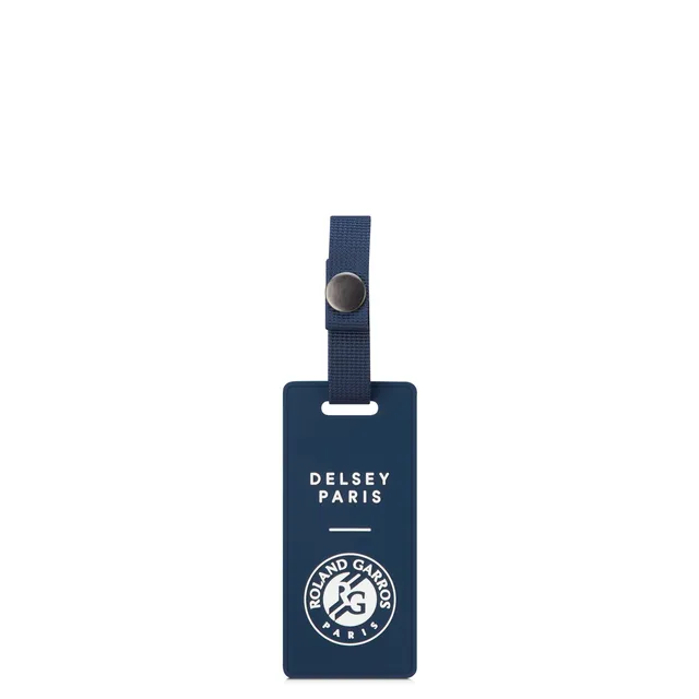 delsey-le-cuir-lisse-kofferanh-nger-navy-blue-leder image 1