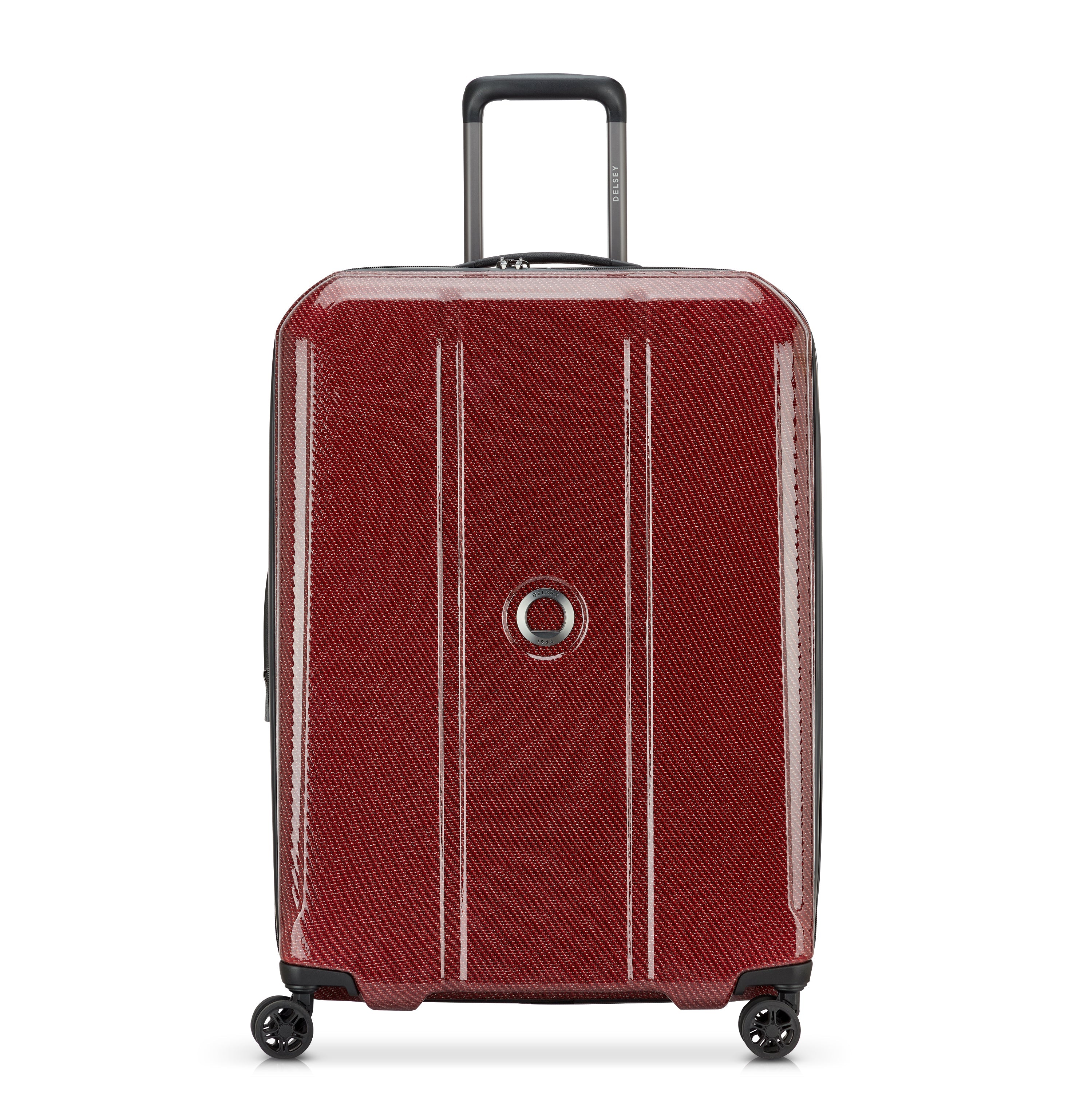delsey-helium-ultimate-koffer-70cm-bordeaux-erweiterbar image 1