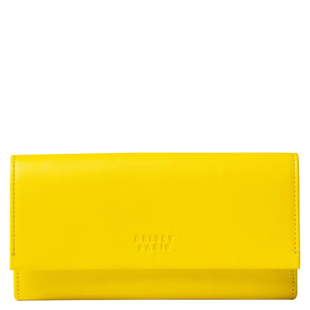 delsey-le-cuir-lisse-geldb-rse-gelb-leder-3 image 1