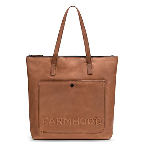 farmhood-nashville-shopper-leder-35-cm-schultertasche-reissverschluss image 7