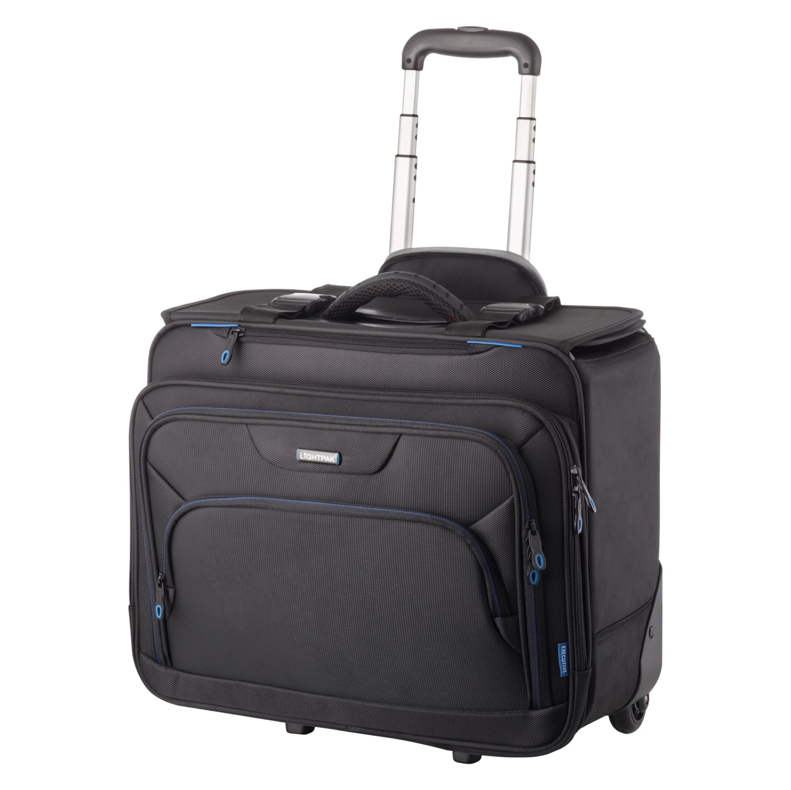 alumaxx-business-trolleys-businesstrolley-pioneer-trolley-schwarz image 1