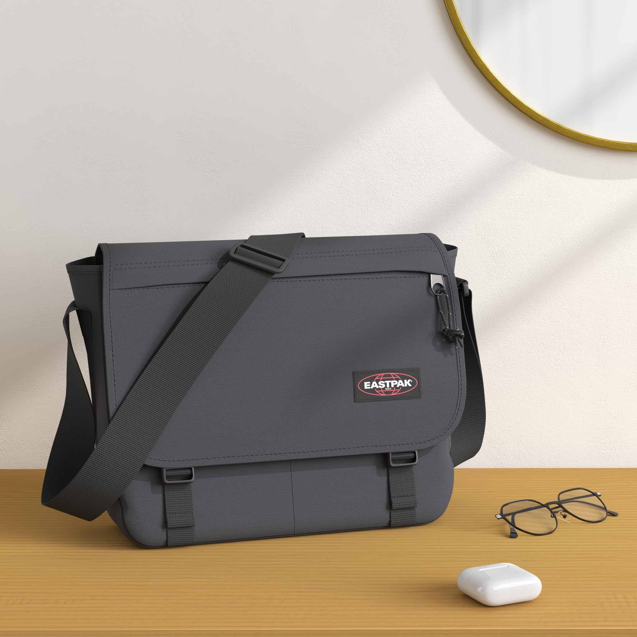 eastpak-delegate-umh-ngetasche-schwarz-messenger image 3