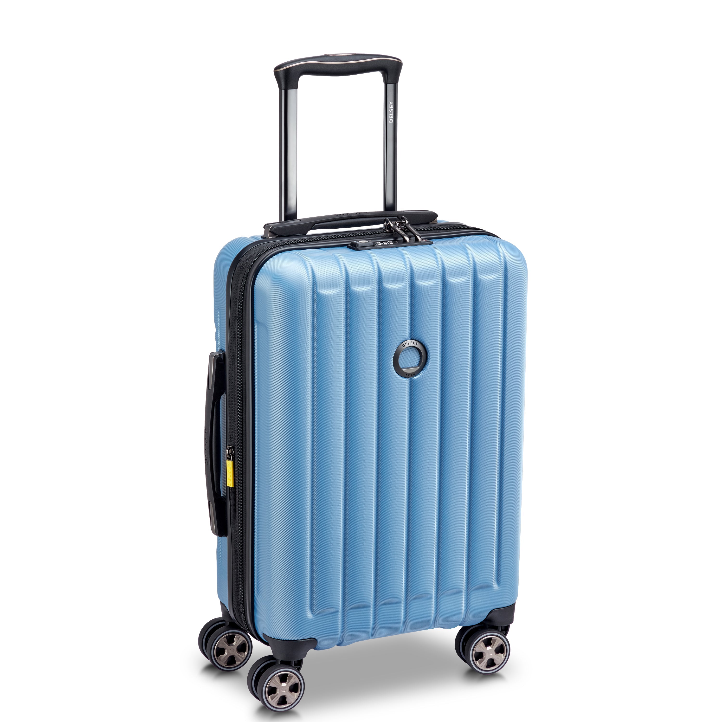 delsey-belmont-plus-longitude-kabinenkoffer-55-cm-blau-erweiterbar image 2
