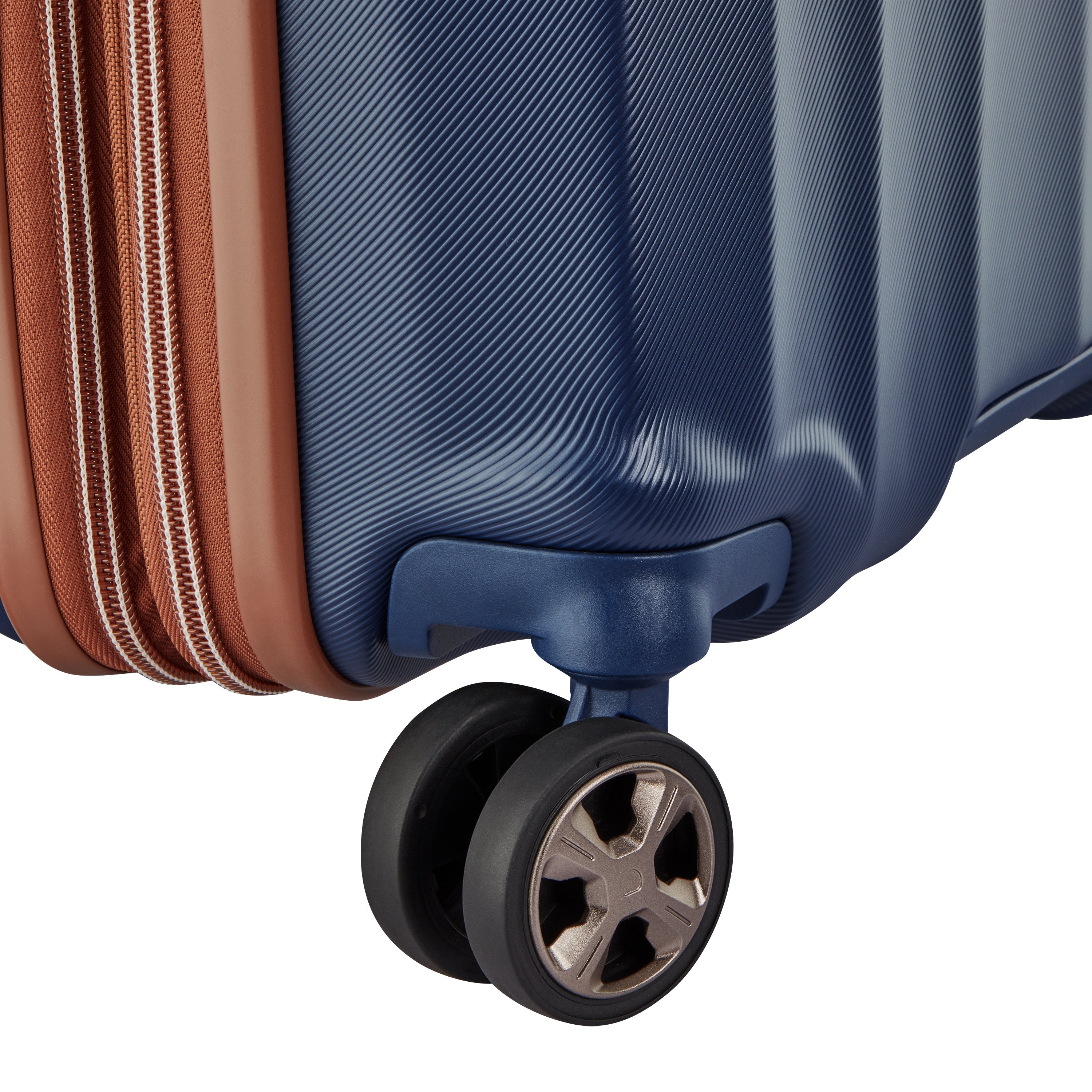 delsey-carrousel-2-kabinenkoffer-55-cm-trolley-blau-erweiterbar image 8