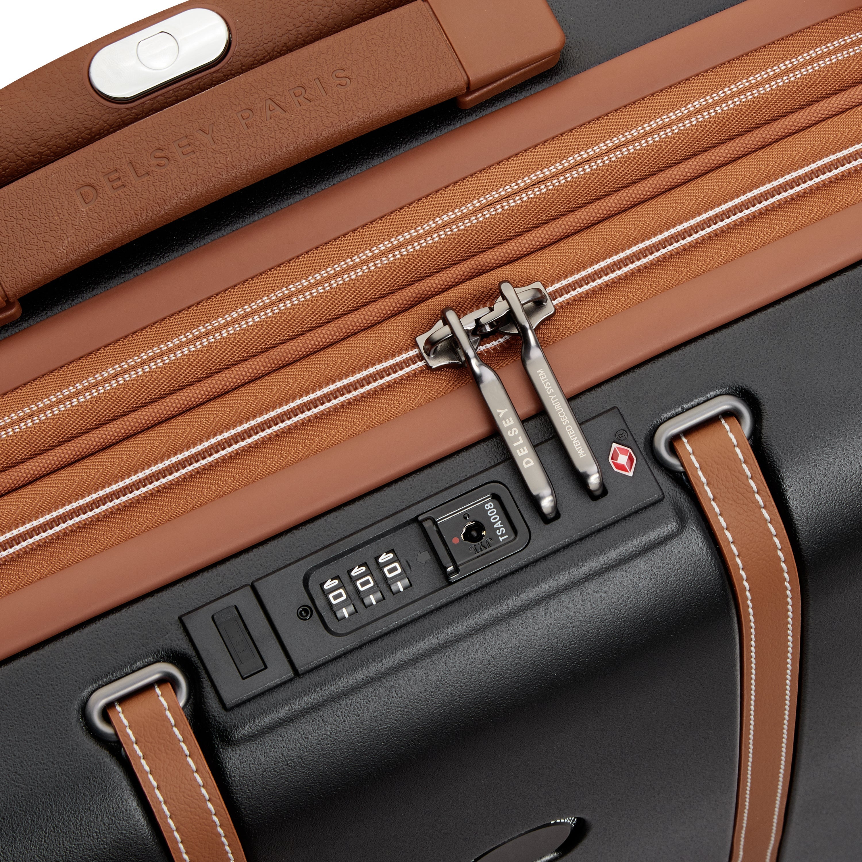 delsey-cadence-kabinenkoffer-55-cm-schwarz-erweiterbar image 5