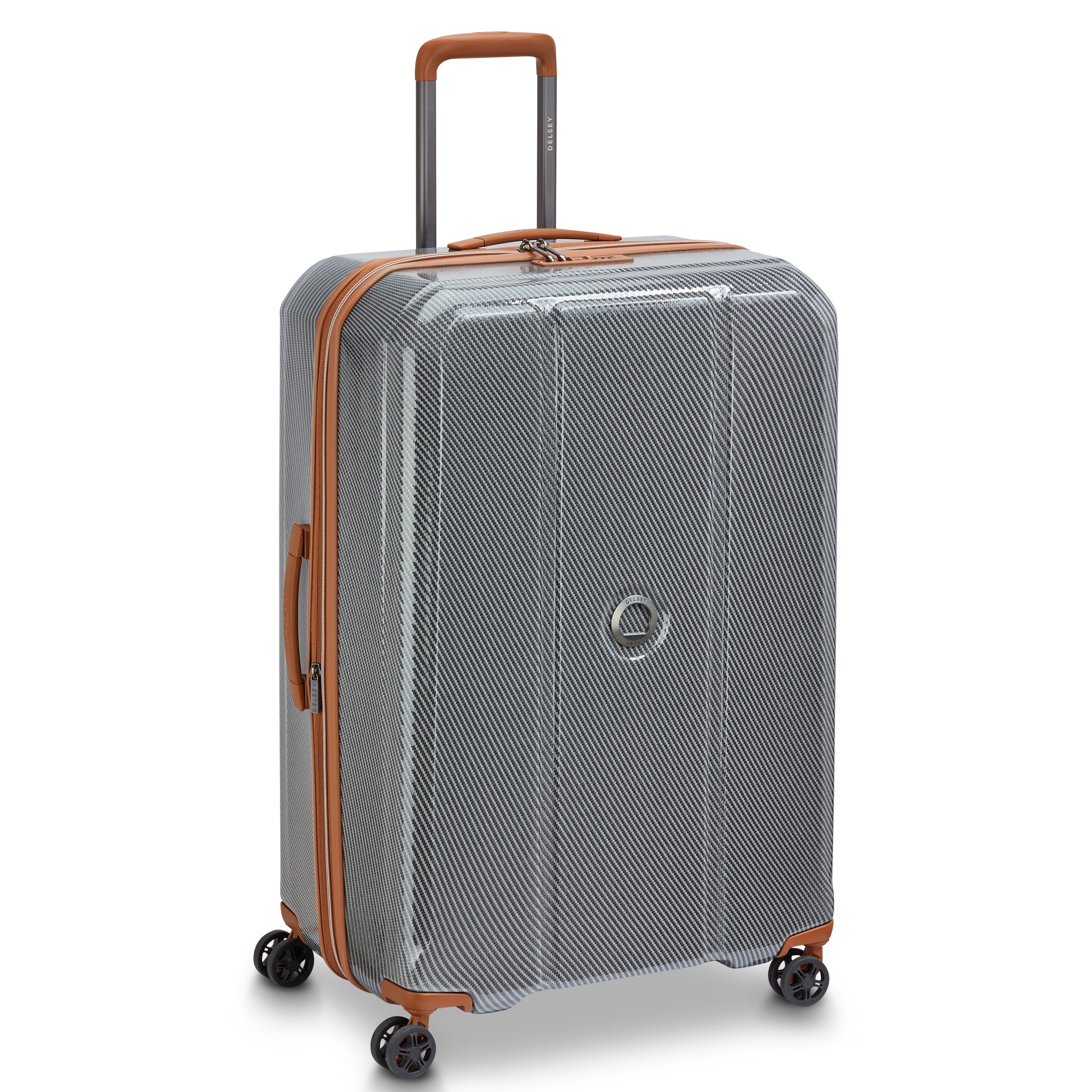 delsey-helium-ultimate-koffer-77cm-silber-erweiterbar image 2