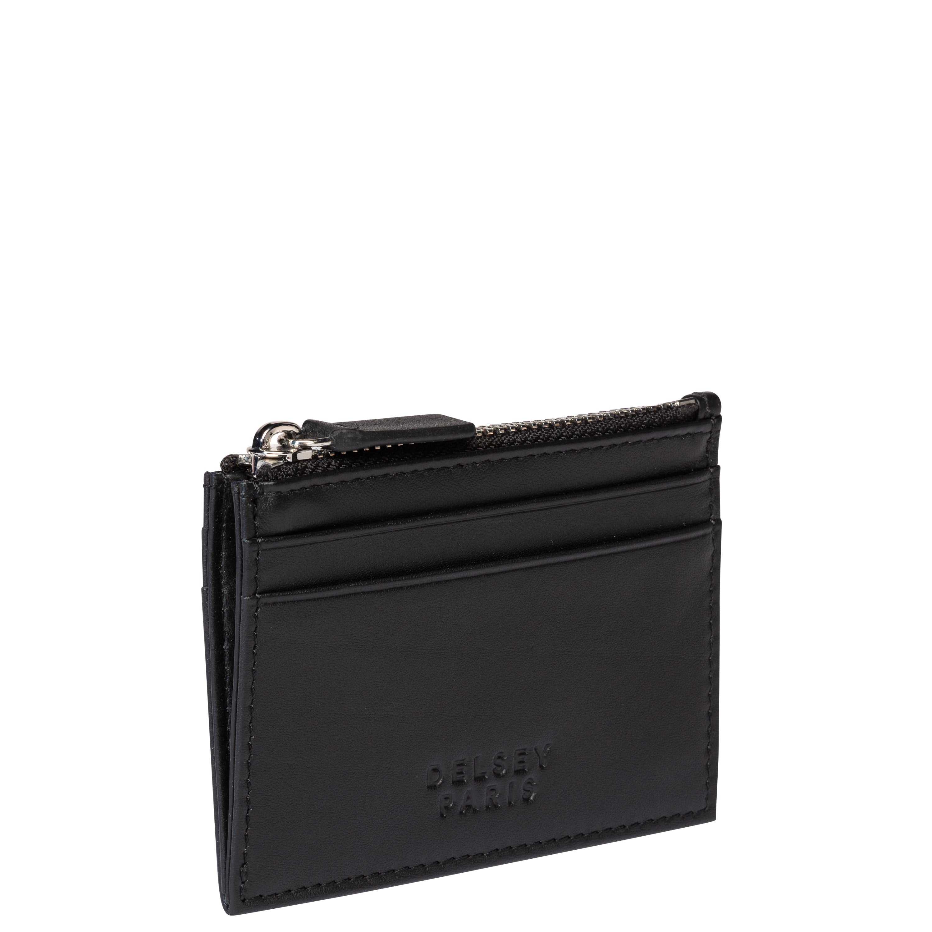 delsey-le-cuir-lisse-kartenetui-schwarz-leder image 6