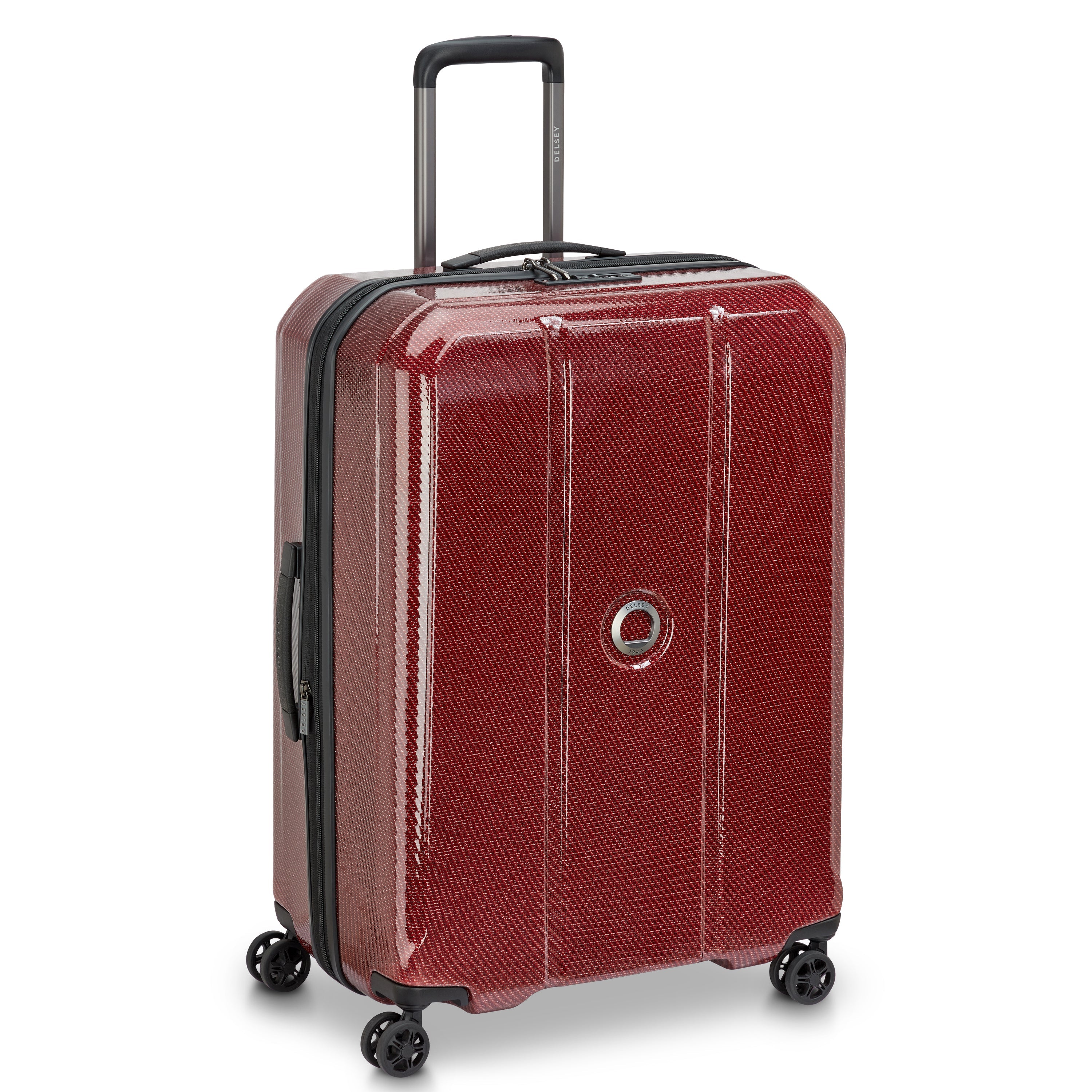 delsey-helium-ultimate-koffer-70cm-bordeaux-erweiterbar image 2