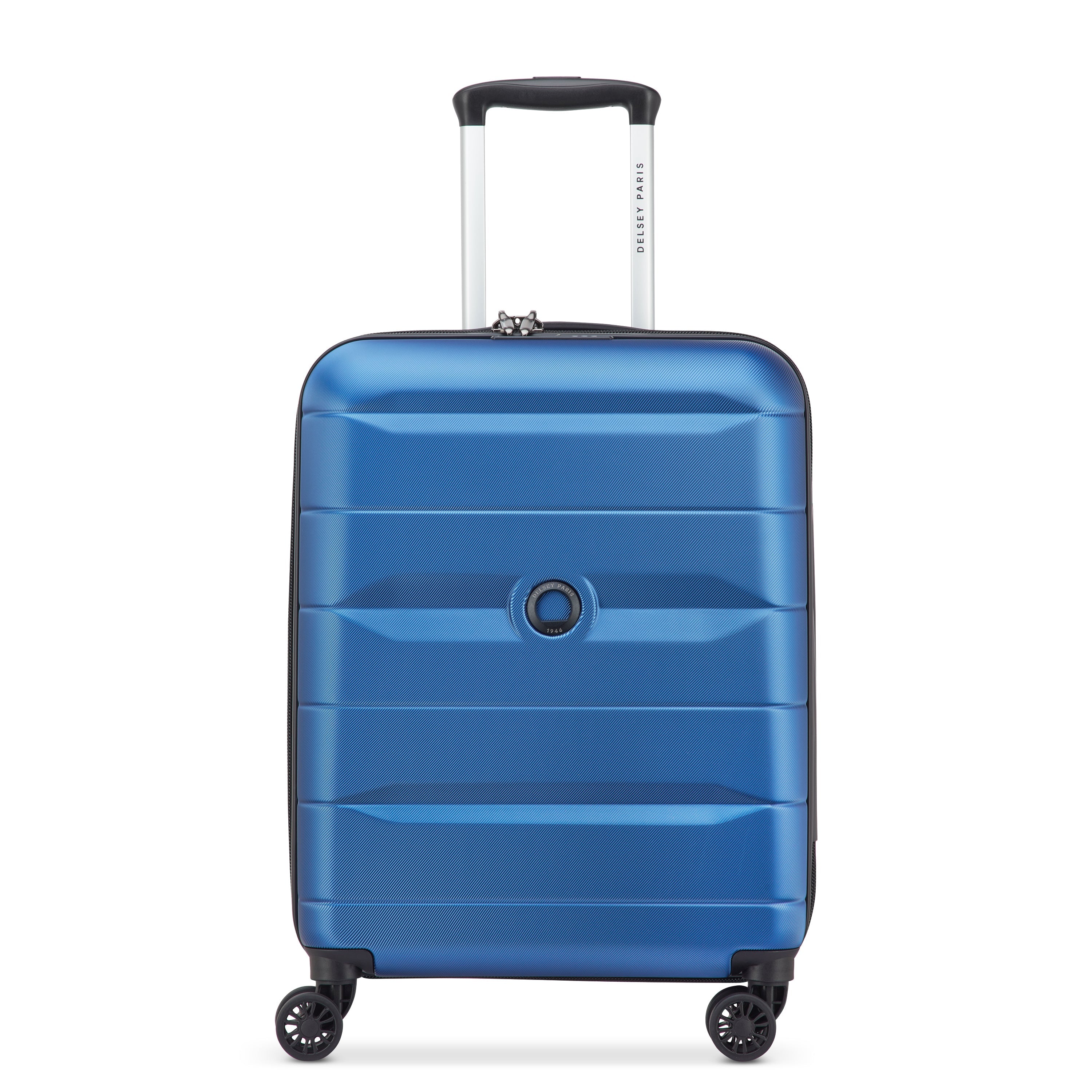 delsey-comete-4-kabinenkoffer-55-cm-hellblau-erweiterbar image 4