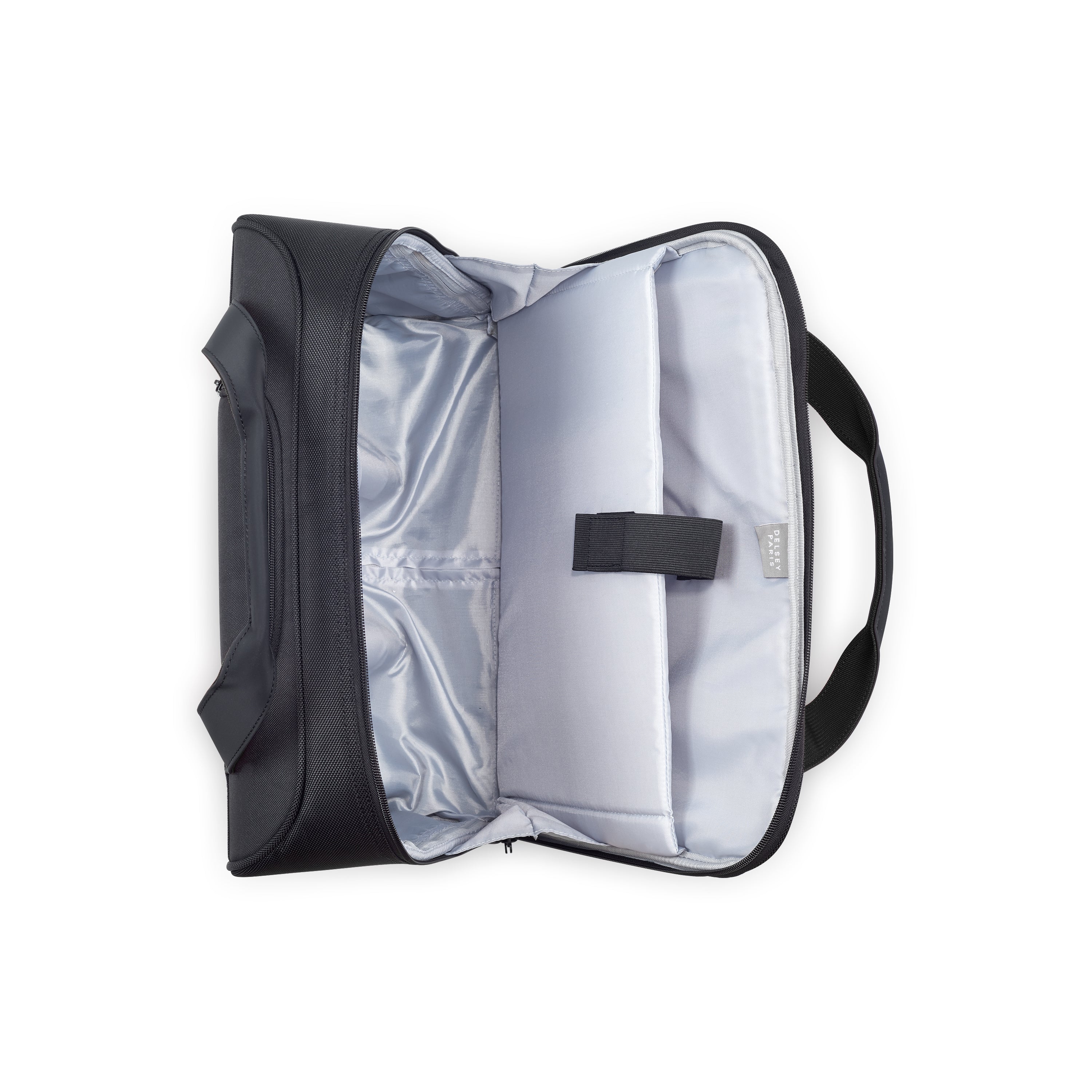 delsey-parvis-plus-42-cm-business-kabinenkoffer-schwarz-laptop image 3