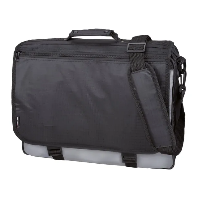 lightpak-wave-messengerbag-schwarz-grau-polyester-organizer image 1