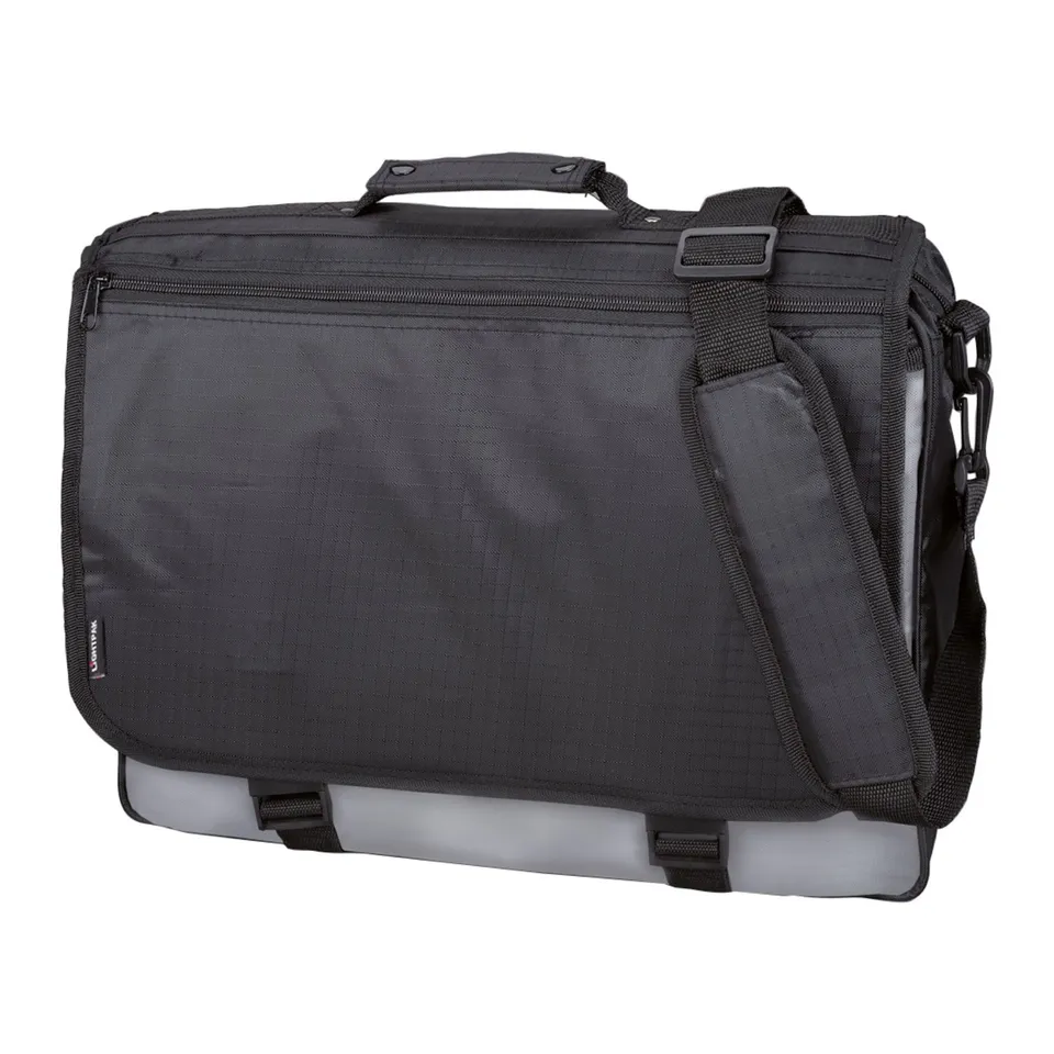 lightpak-wave-messengerbag-schwarz-grau-polyester-organizer image 1