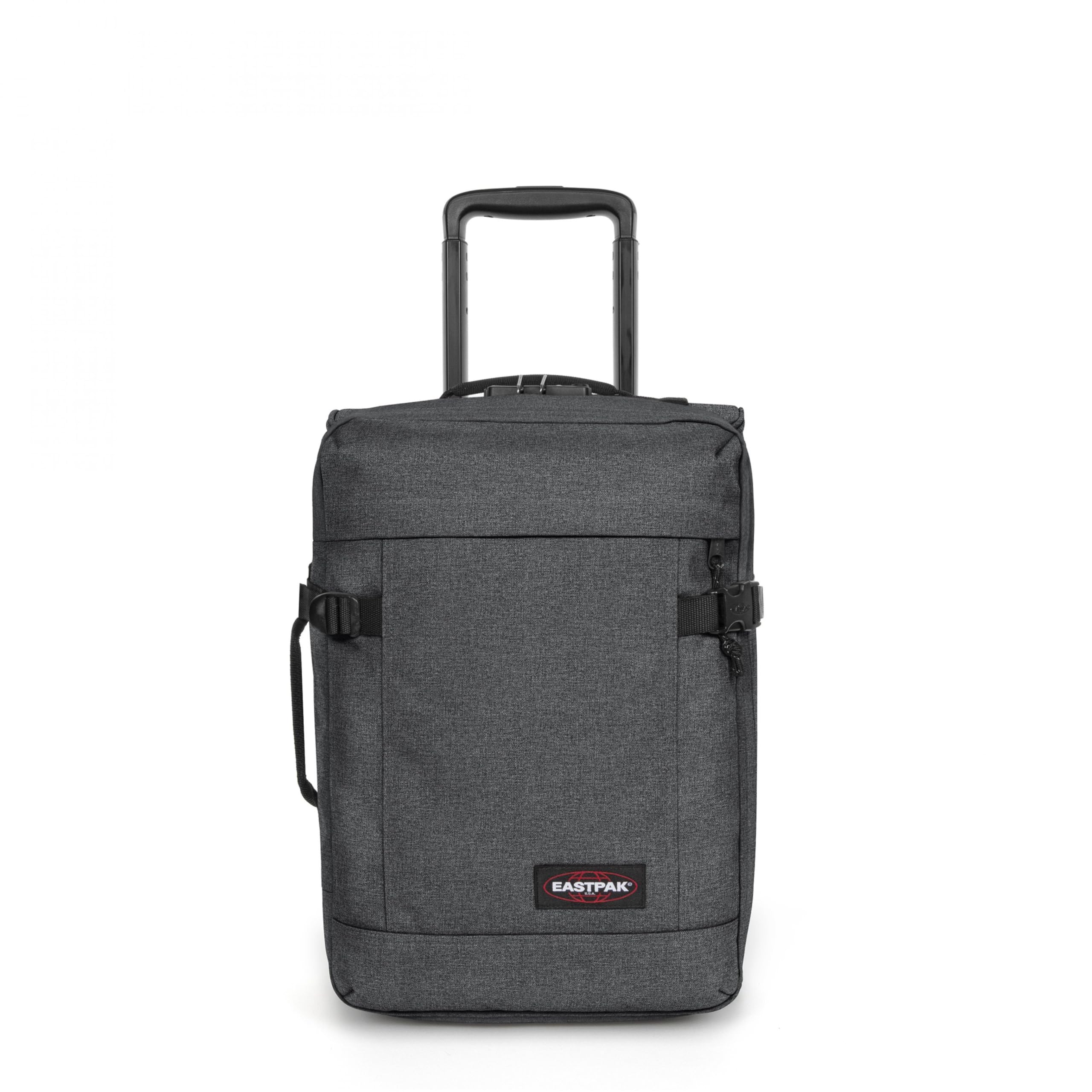 eastpak-tranverz-xxs-kabinenkoffer-black-denim-45cm image 1