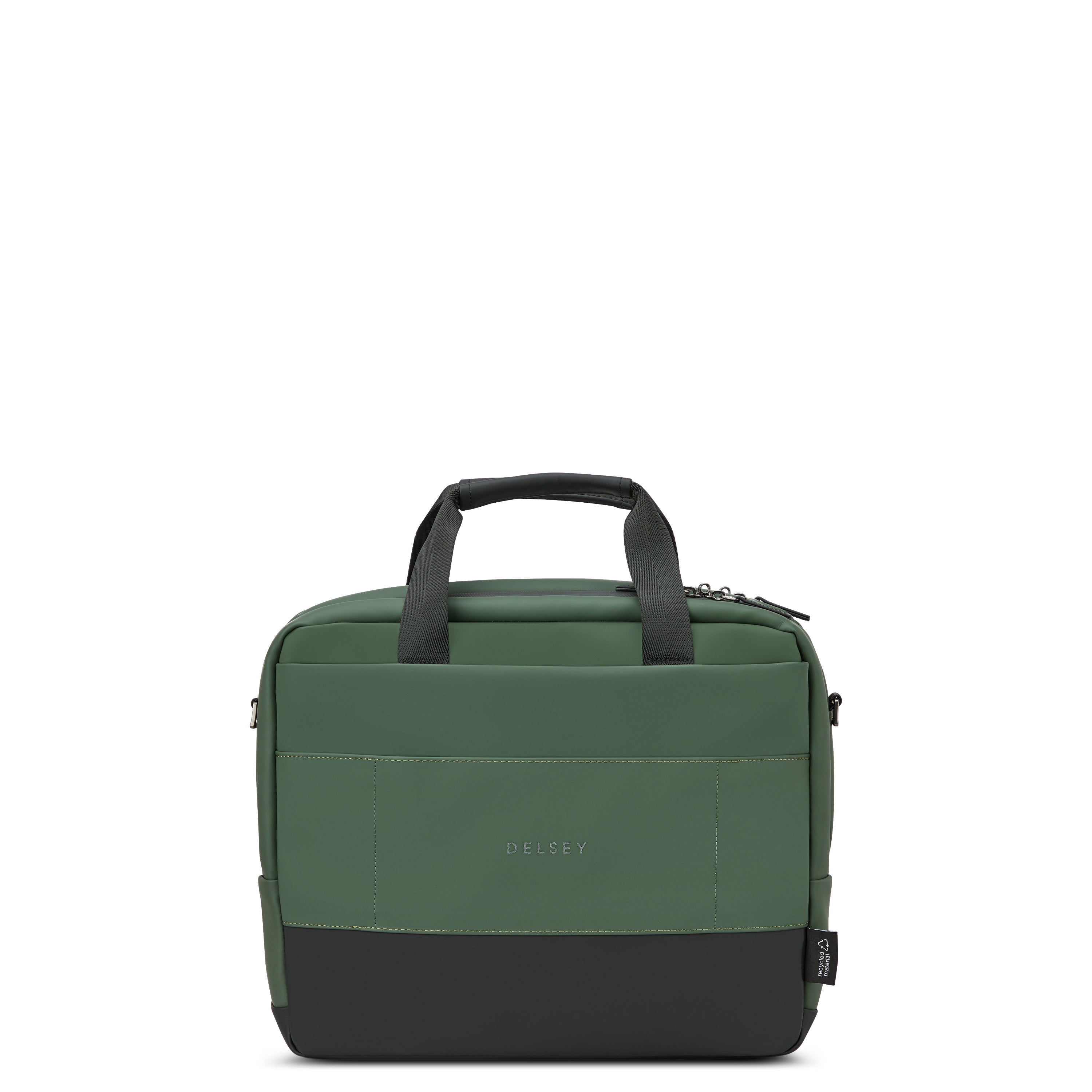 delsey-turenne-soft-laptoptasche-green-business-notebooktasche image 2