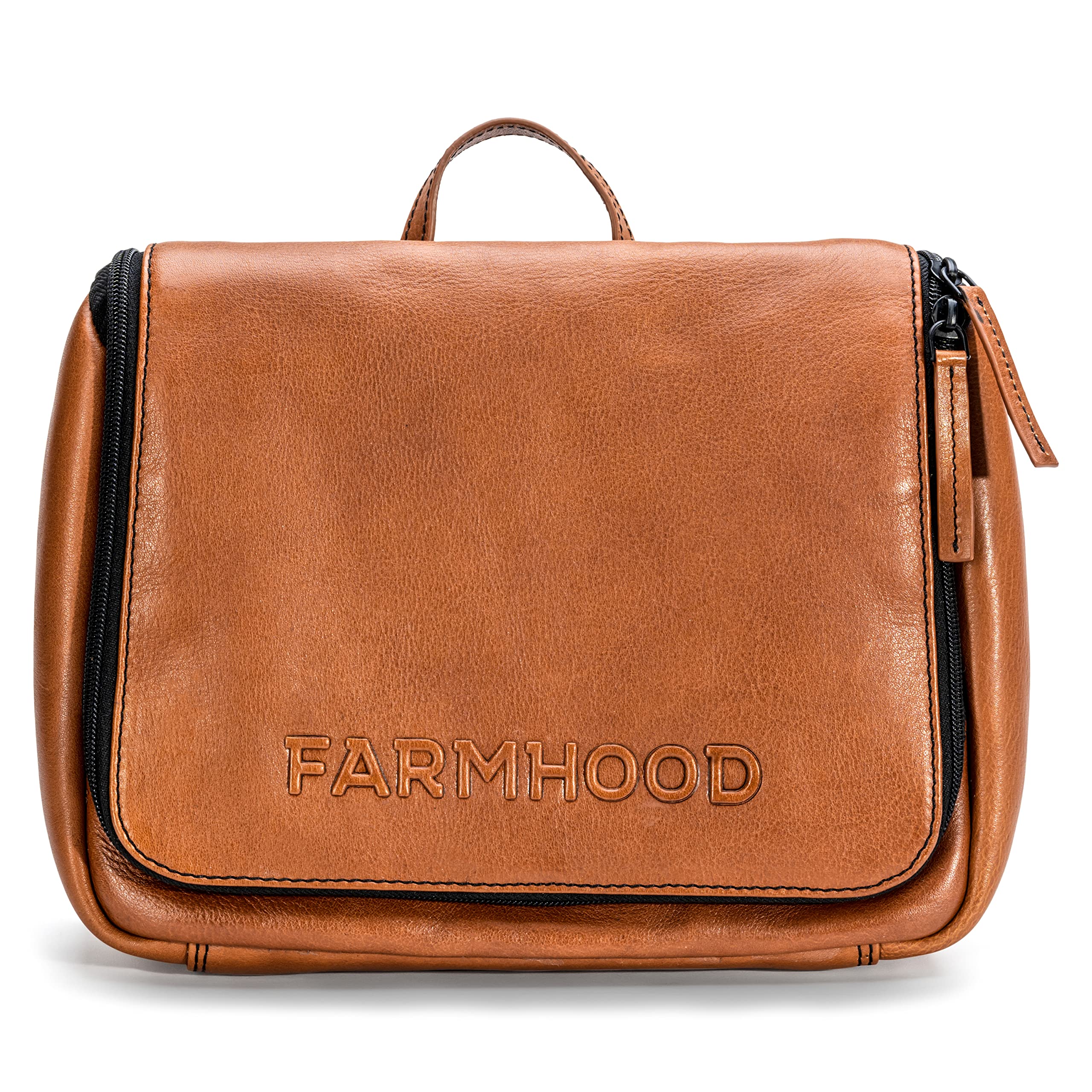farmhood-memphis-kulturbeutel-leder-mit-haken-27-cm image 1