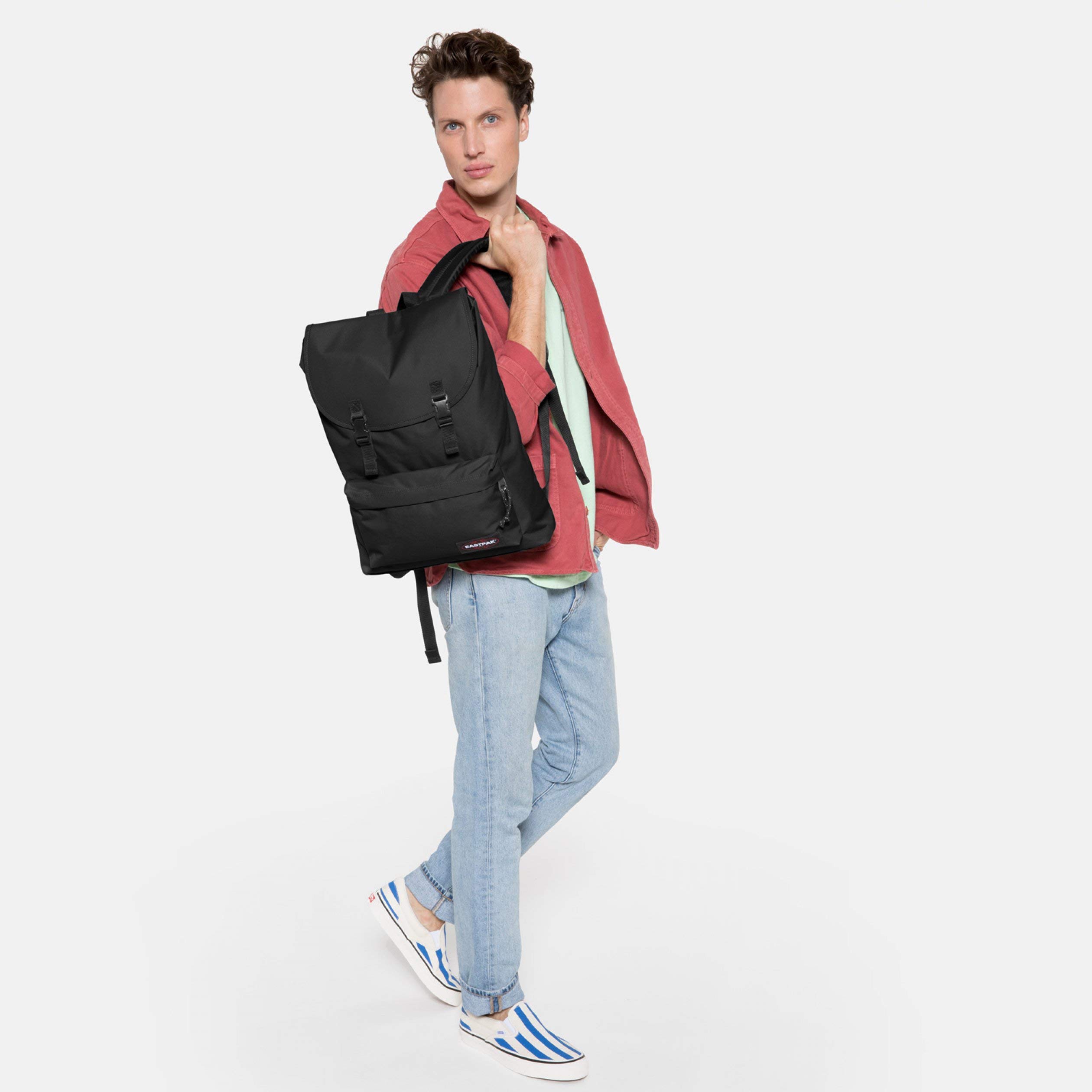 eastpak-london-rucksack-21l-black-nylon image 5