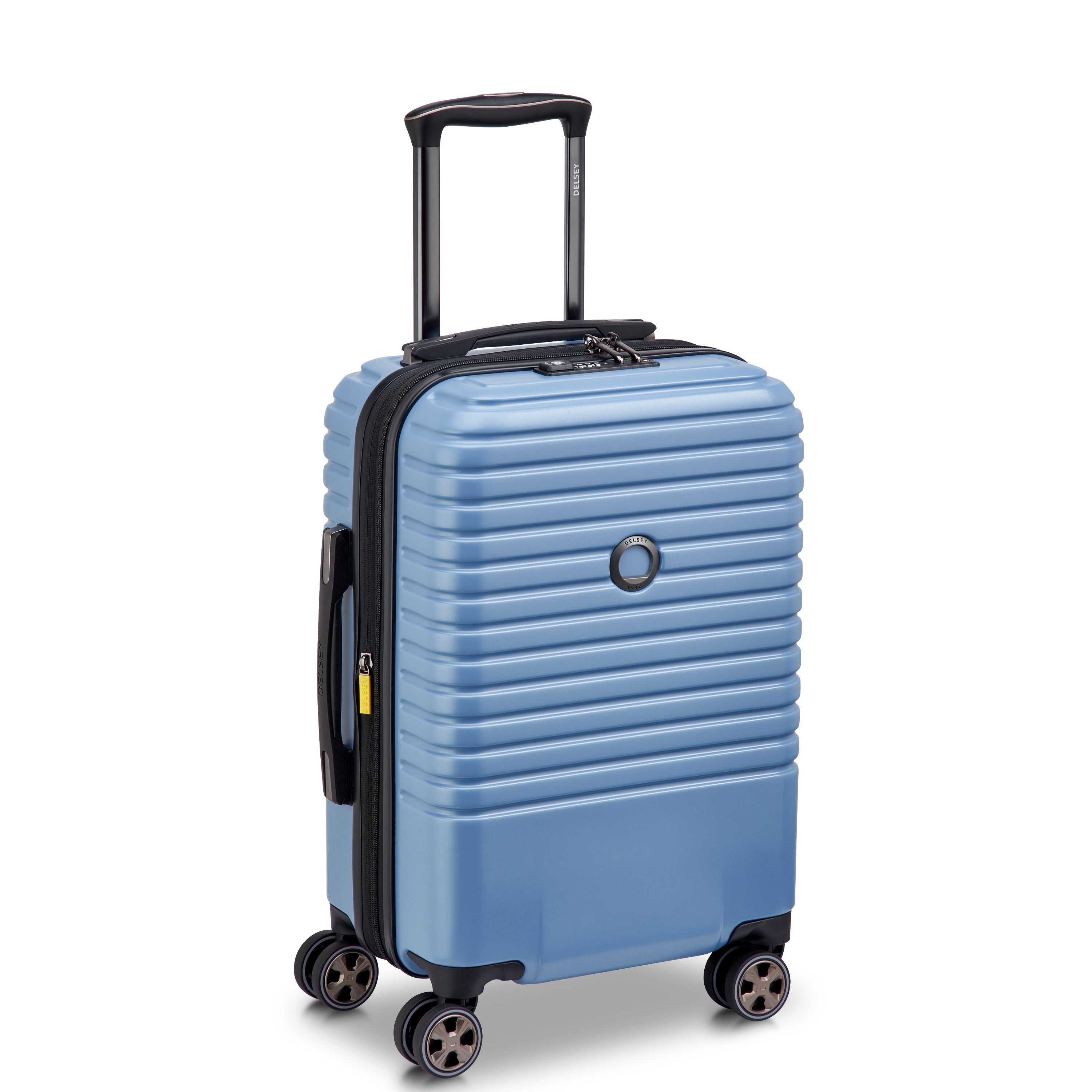 delsey-caumartin-plus-kabinenkoffer-55-cm-erweiterbar-zinkblau image 2
