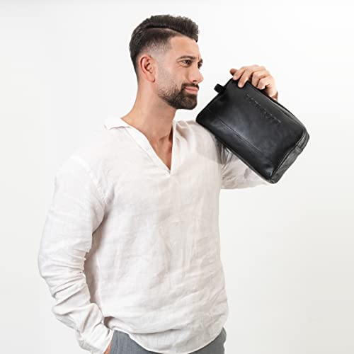 farmhood-memphis-xl-kulturbeutel-leder-30-cm-mit-2-f-chern image 8