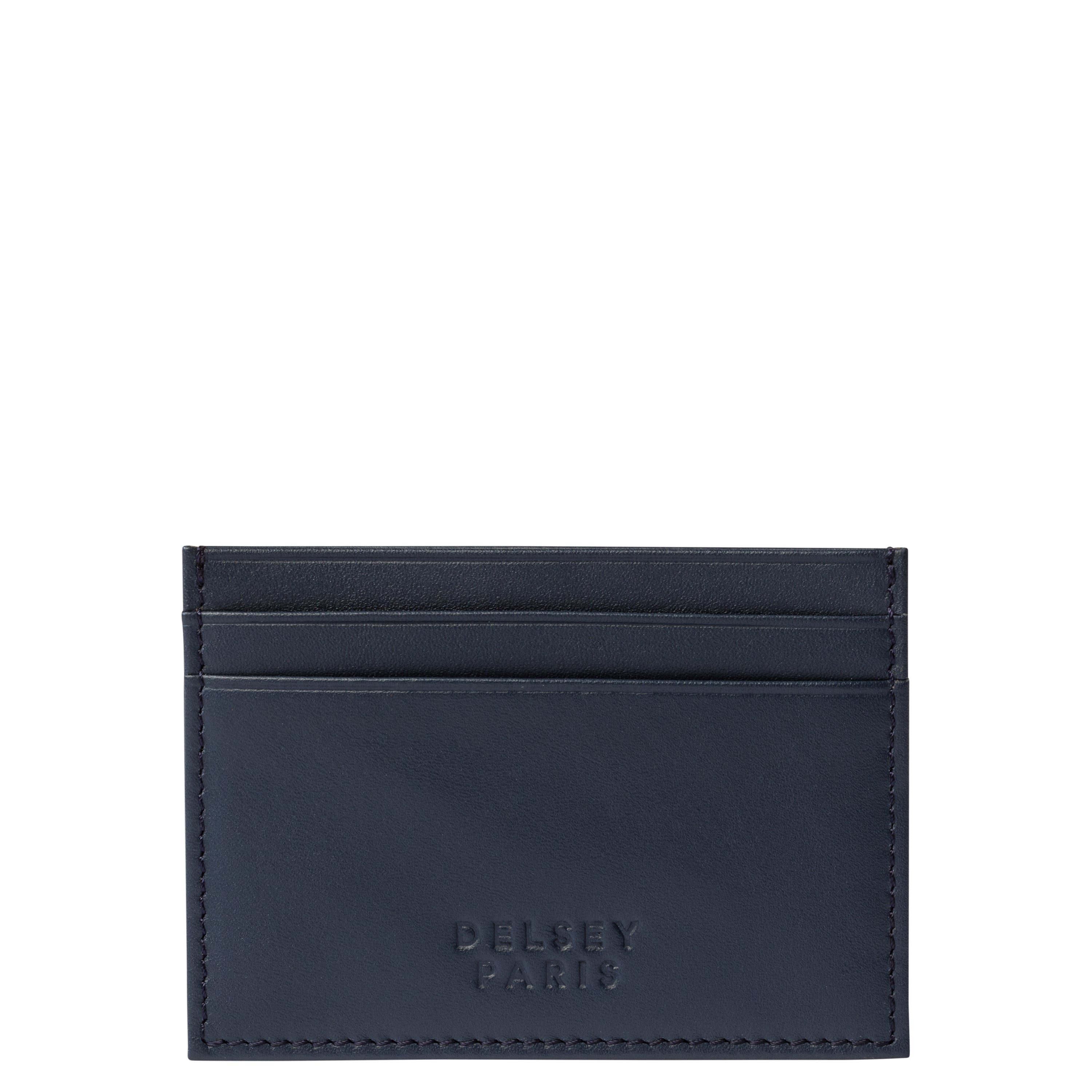 delsey-le-cuir-lisse-kartenetui-navy-leder image 4