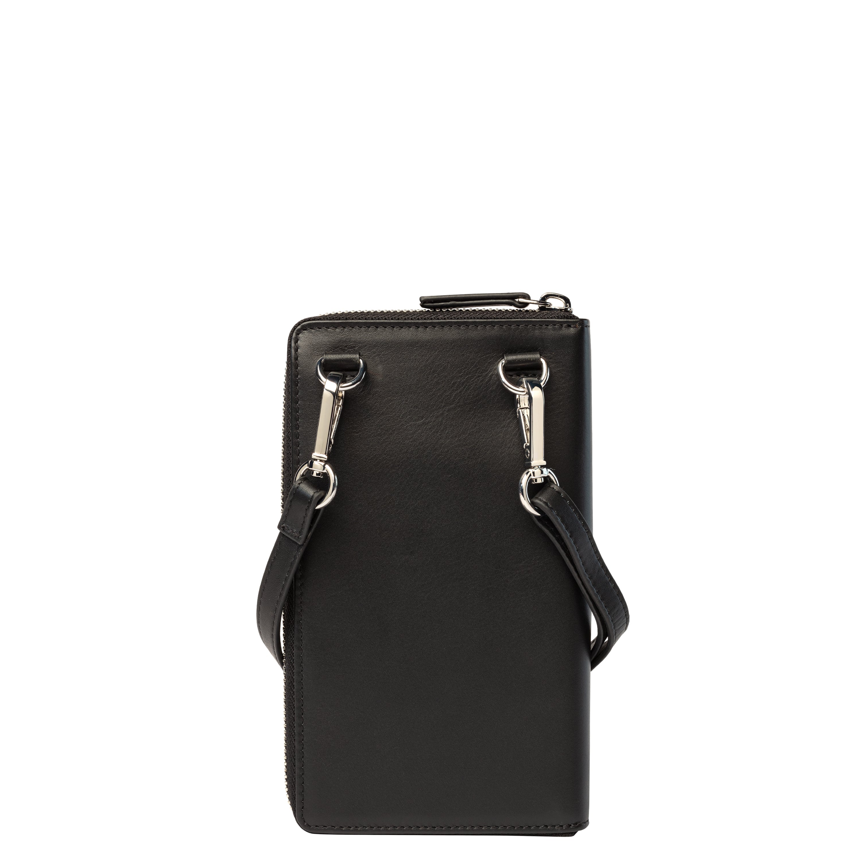delsey-le-cuir-lisse-geldb-rse-schwarz-leder-2 image 8