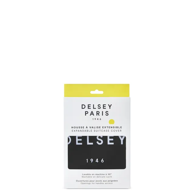 delsey-paris-le-cuir-lisse-kofferh-lle-schwarz-schutz image 1