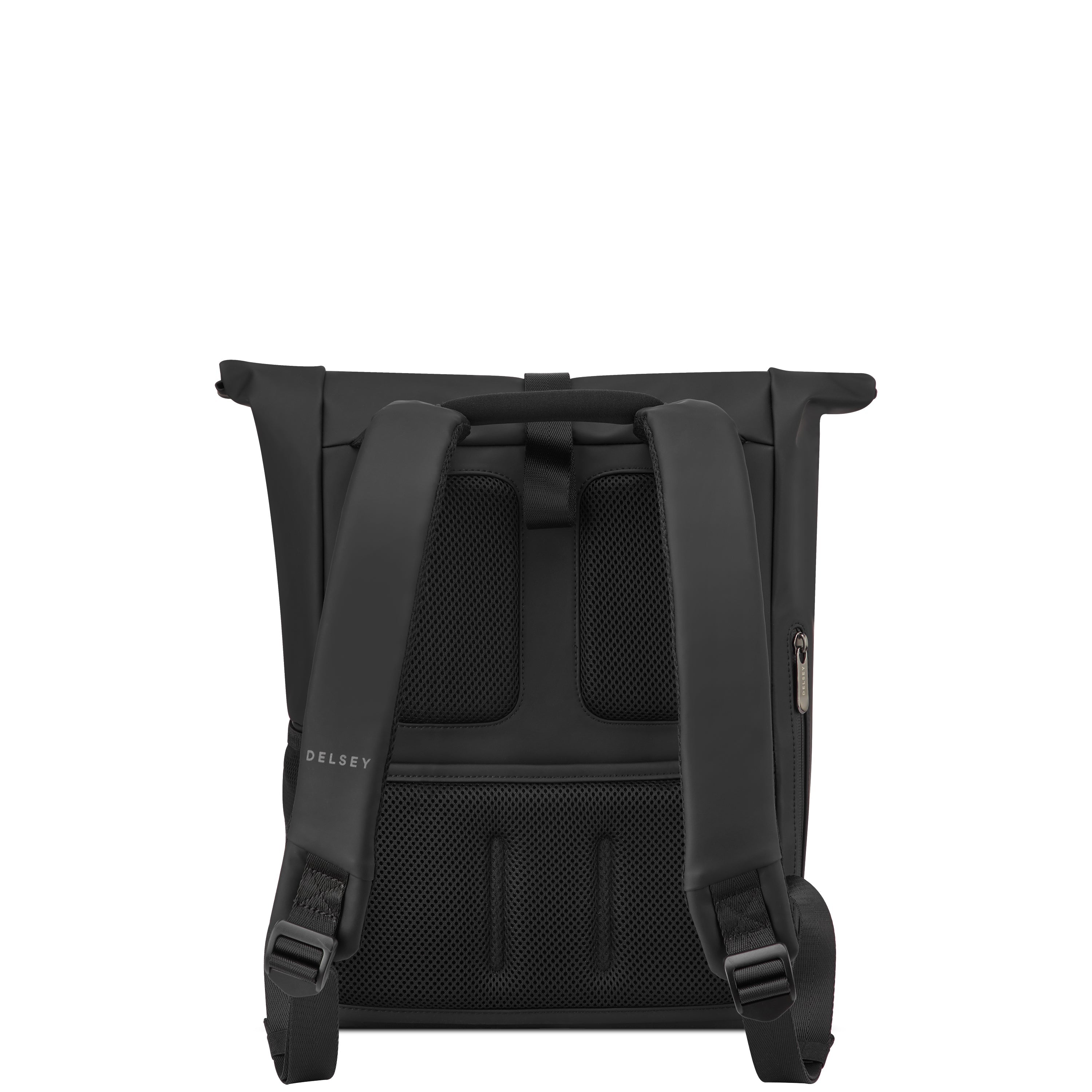 delsey-turenne-soft-roll-top-rucksack-24l-schwarz-laptop image 7