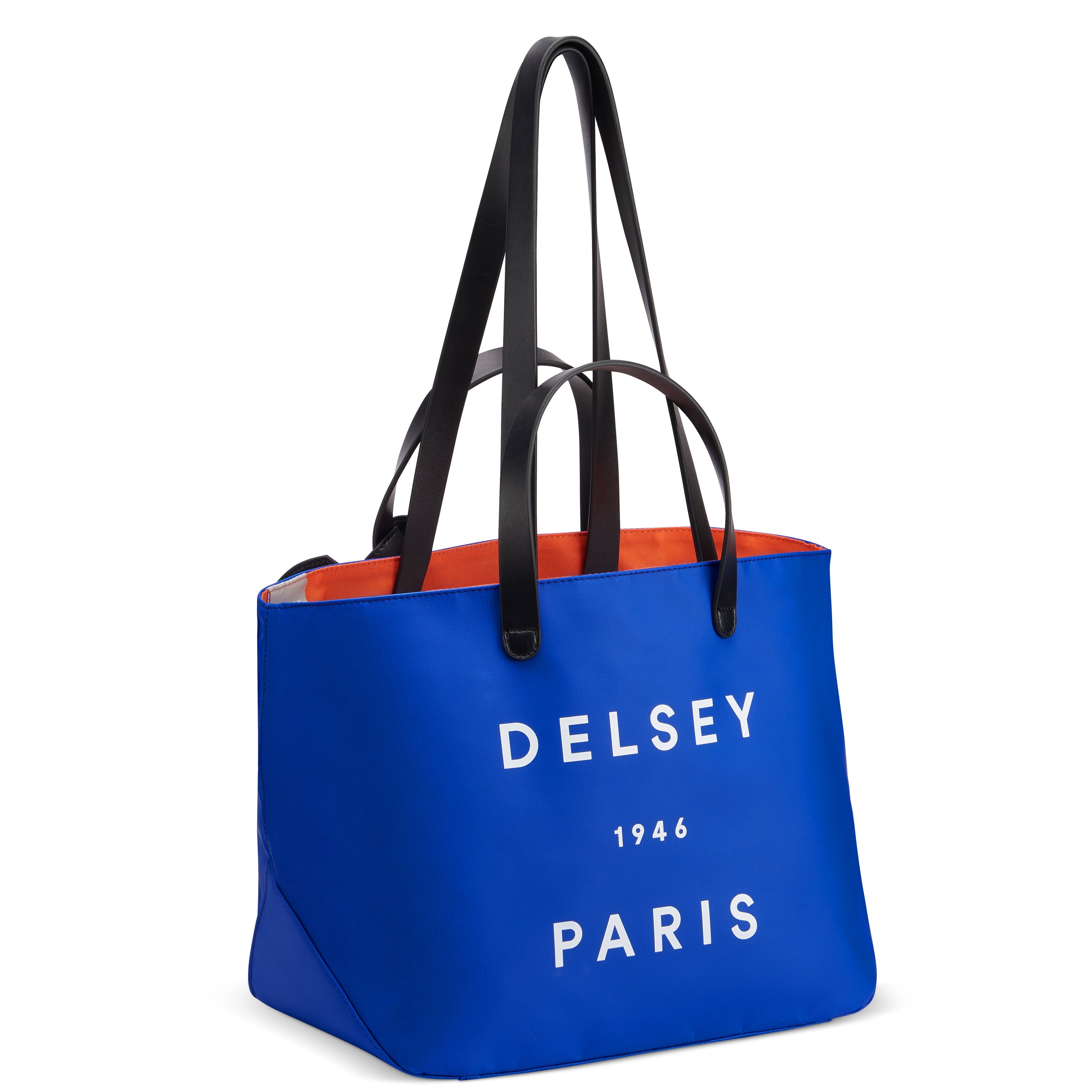 delsey-elegance-croisiere-tote-26-cm-electric-blue-shopper image 4