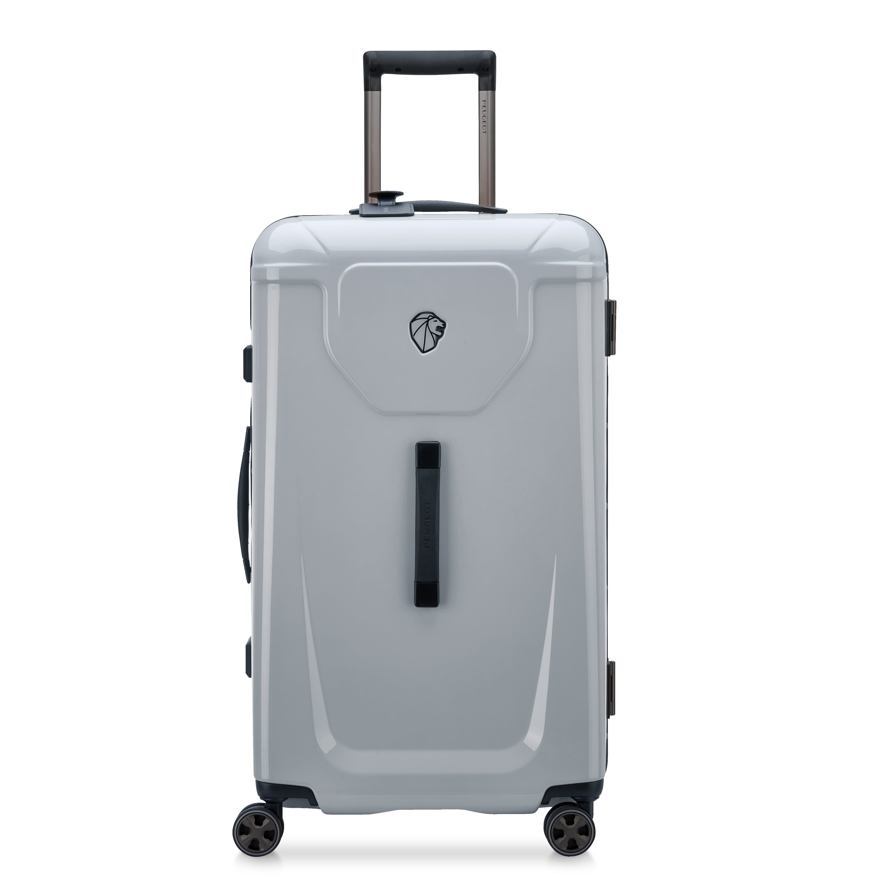 delsey-peugeot-voyages-aufgabekoffer-73-cm-grau-trunk image 1
