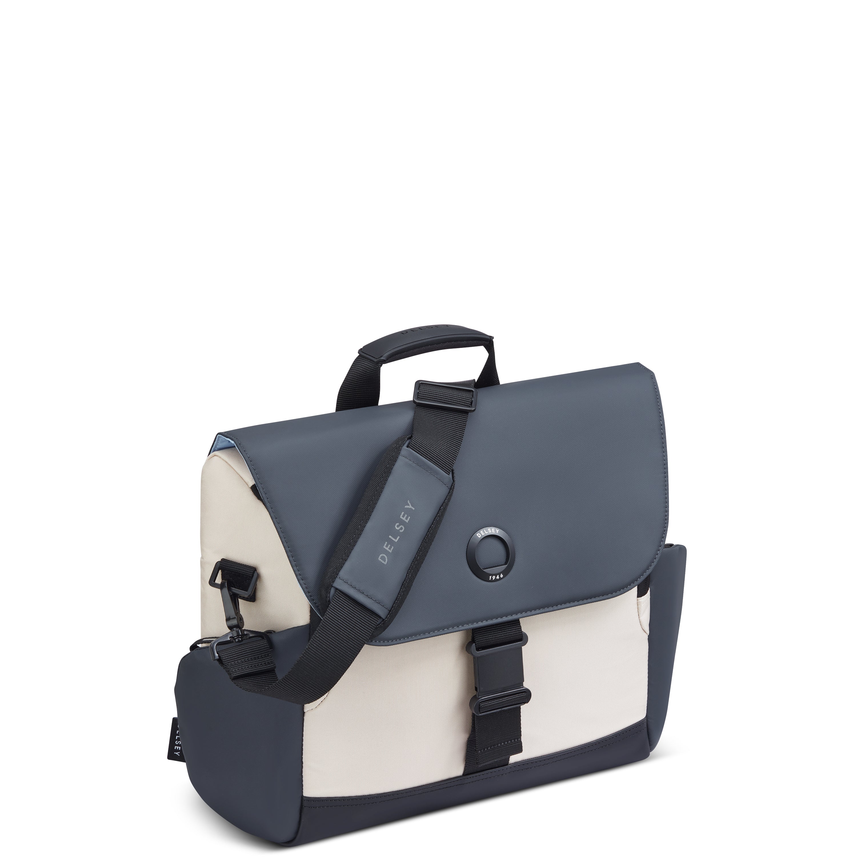 delsey-securflap-messenger-sand-umh-ngetasche-schultertasche image 2