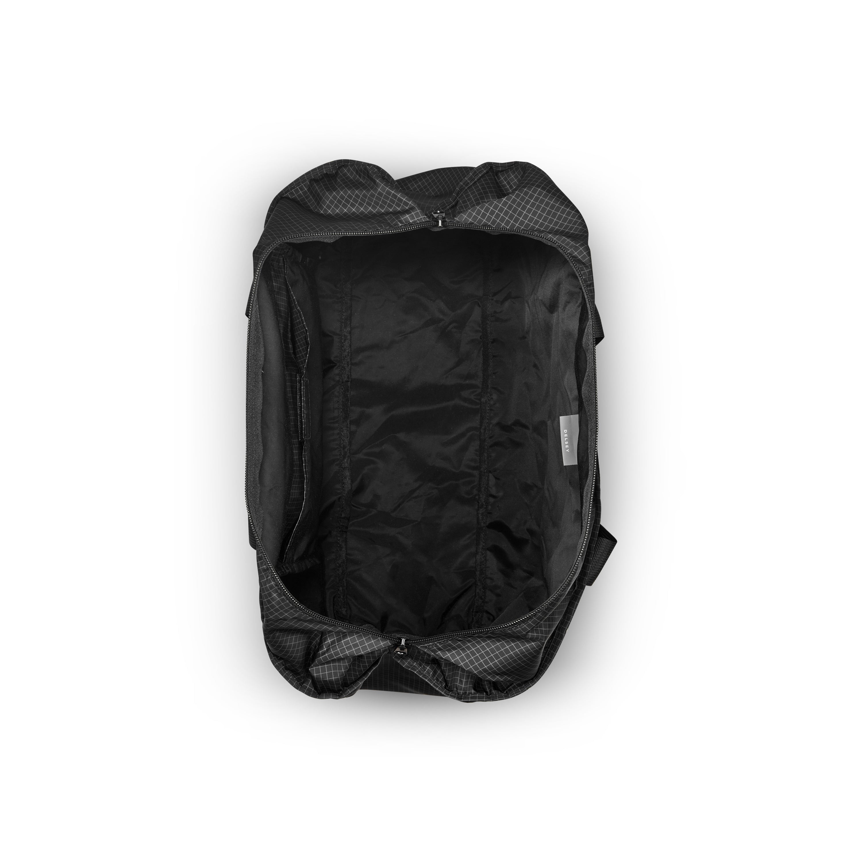 delsey-le-cuir-lisse-reisetasche-44-cm-schwarz-faltbar image 3
