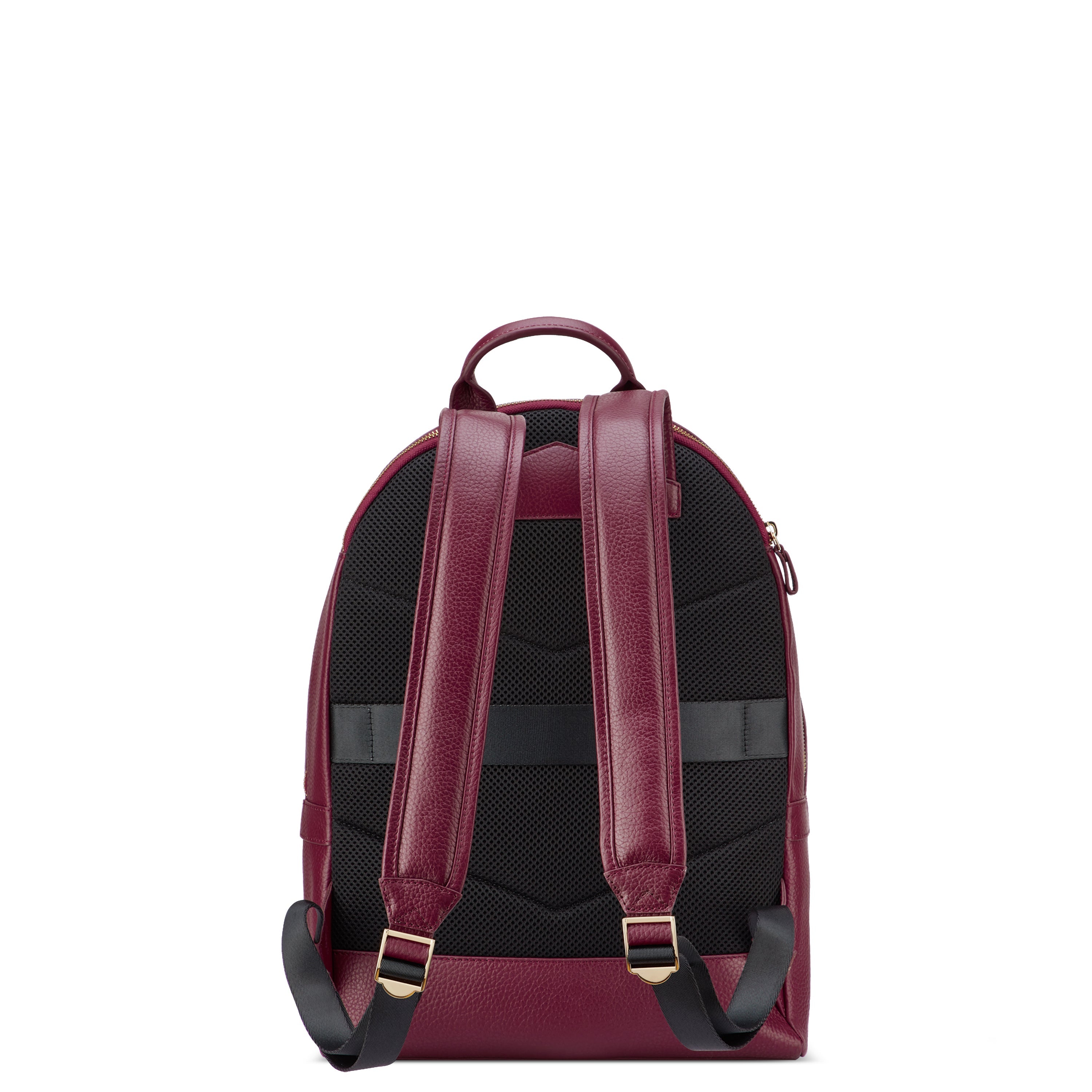 delsey-le-cuir-lisse-grain-rucksack-23l-bordeaux-leder image 6