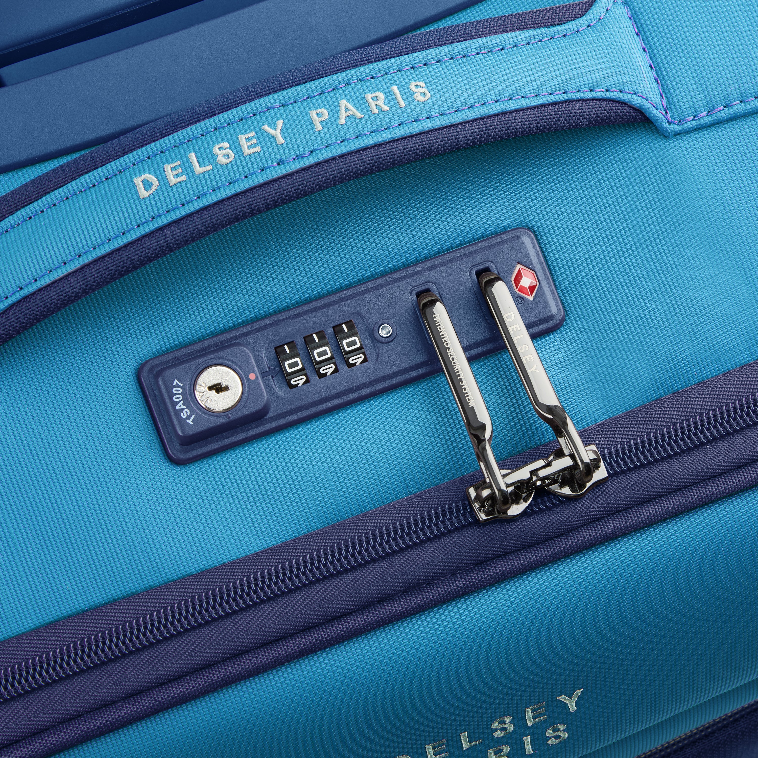 delsey-brochant-3-underseater-koffer-39-cm-ultramarinblau-business image 5