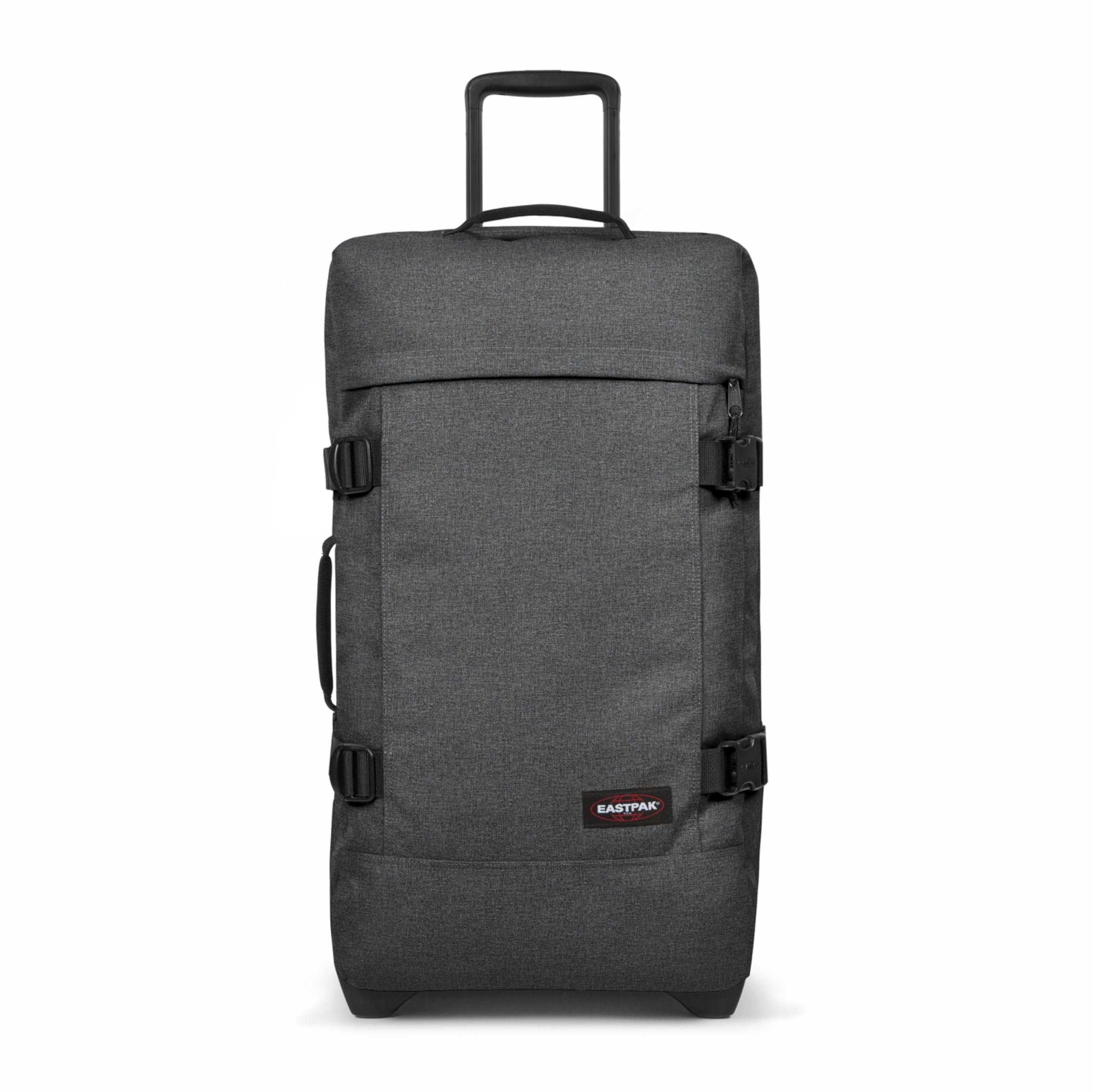 eastpak-tranverz-m-koffer-78-l-black-denim-tsa image 1