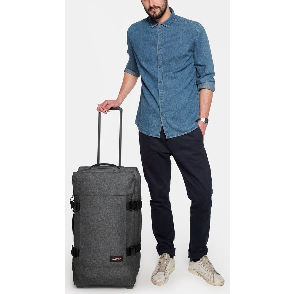 eastpak-tranverz-m-koffer-67-cm-80-l-black-denim image 2