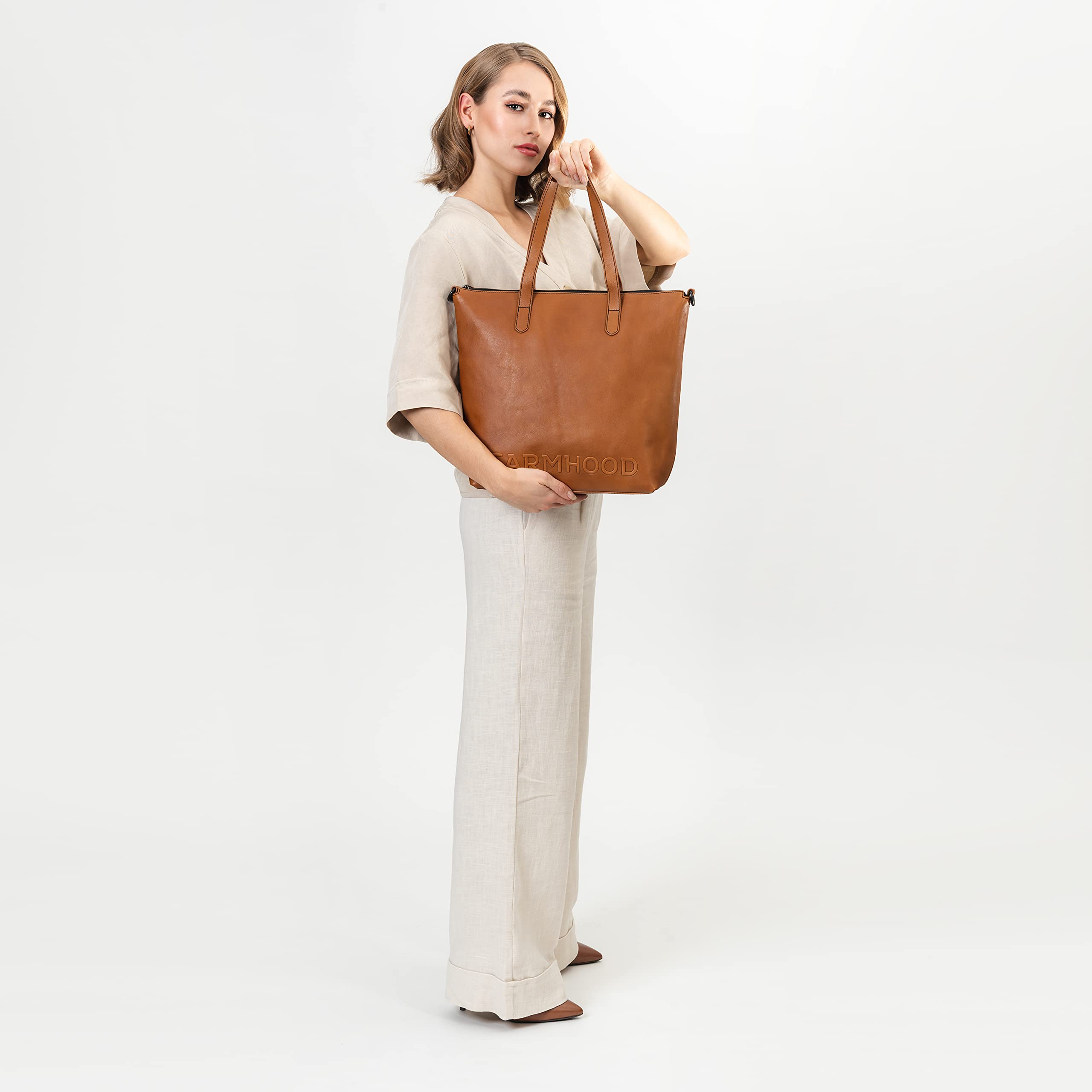 farmhood-memphis-schultertasche-leder-xl-32-cm image 3