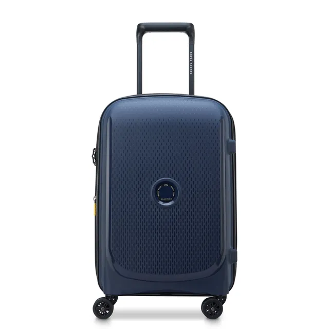 delsey-belmont-plus-55-cm-kabinenkoffer-blau-erweiterbar image 1