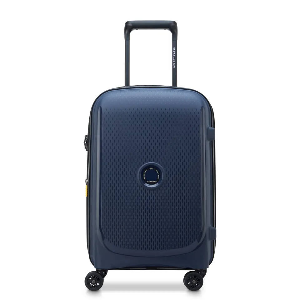 delsey-belmont-plus-55-cm-kabinenkoffer-blau-erweiterbar image 1