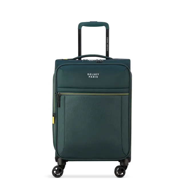 delsey-paris-brochant-3-kabinenkoffer-55-cm-gr-n-erweiterbar image 1