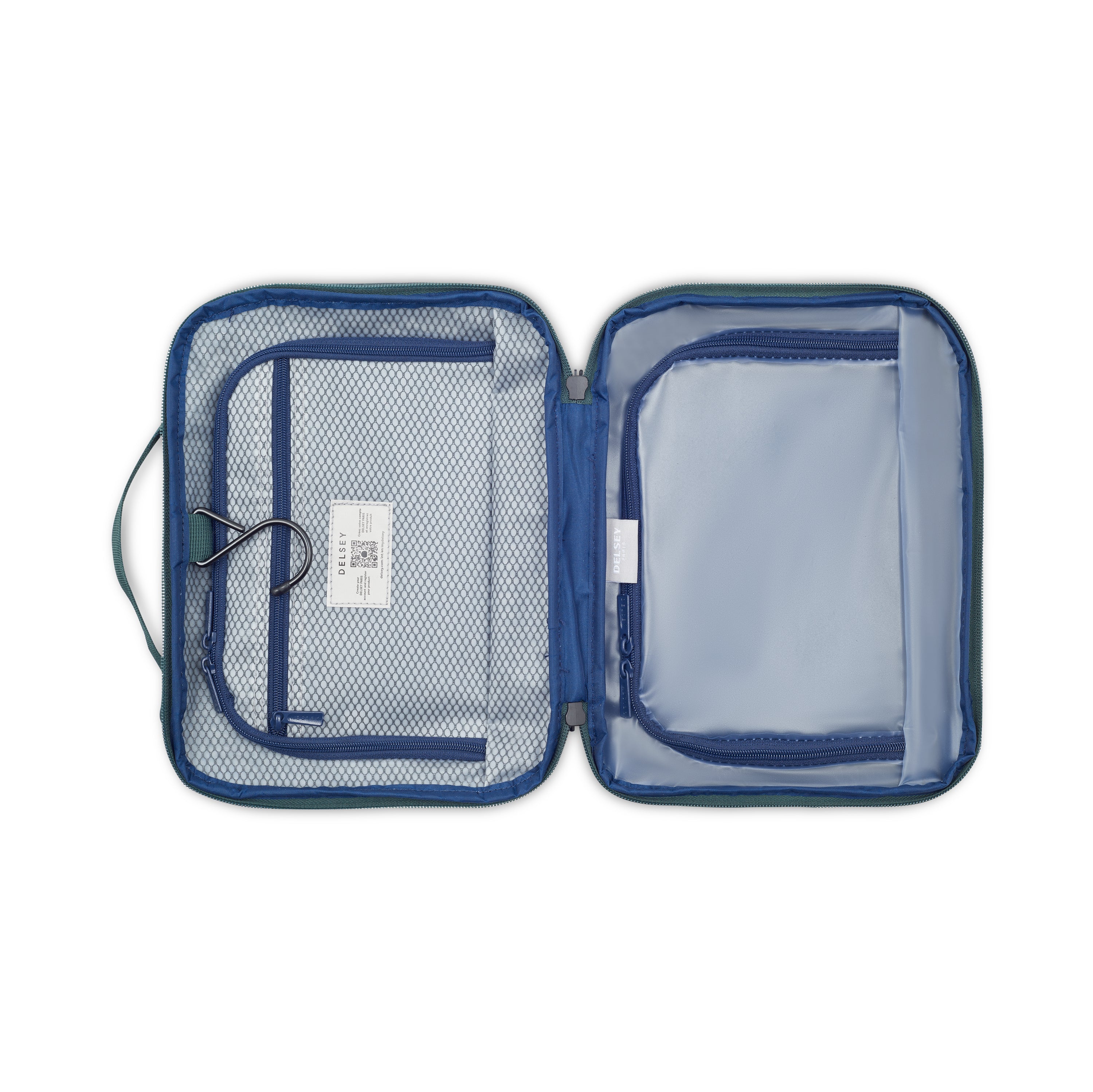 delsey-brochant-3-kulturbeutel-gr-n-waschtasche image 4