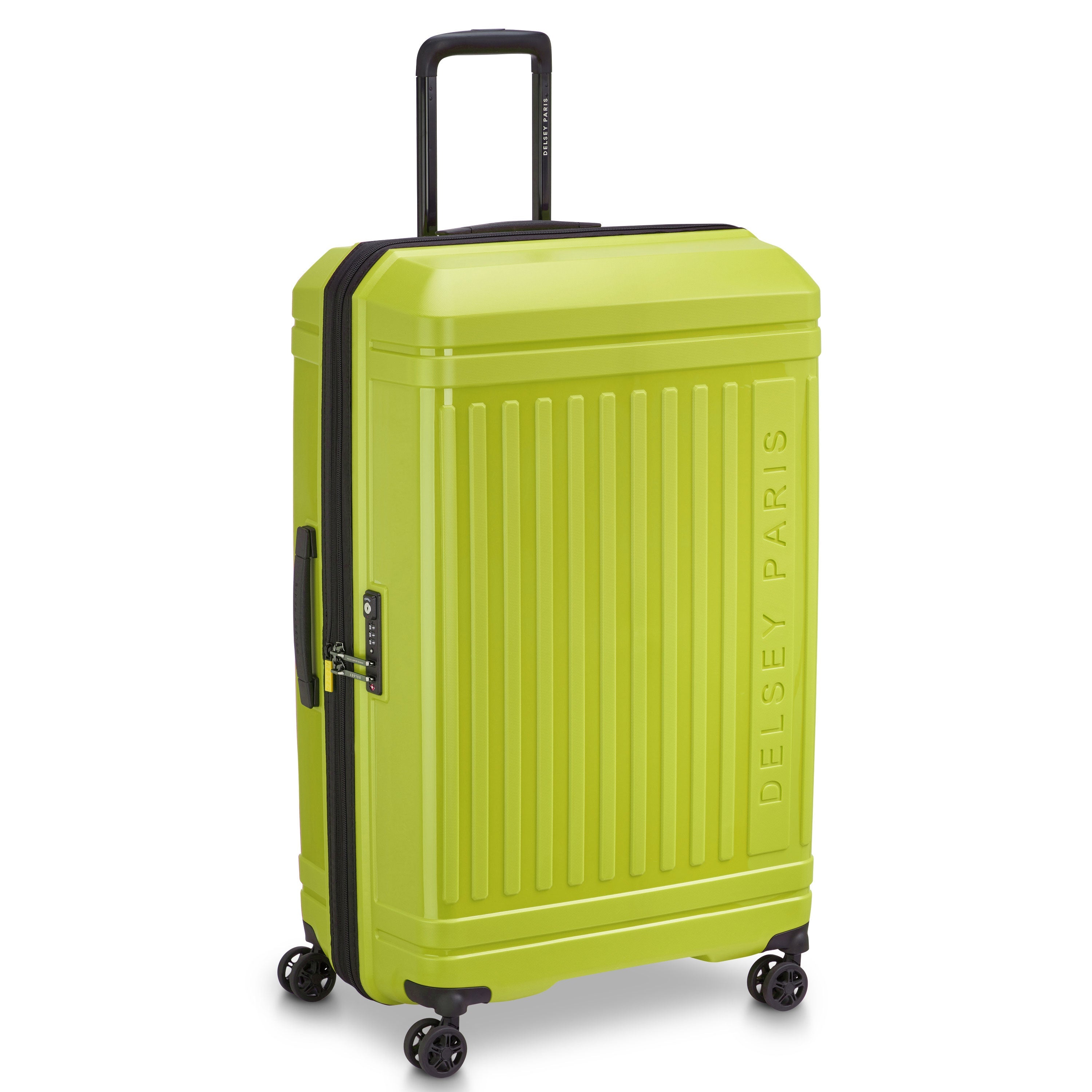 delsey-lutece-se-koffer-79-cm-lime-erweiterbar image 2